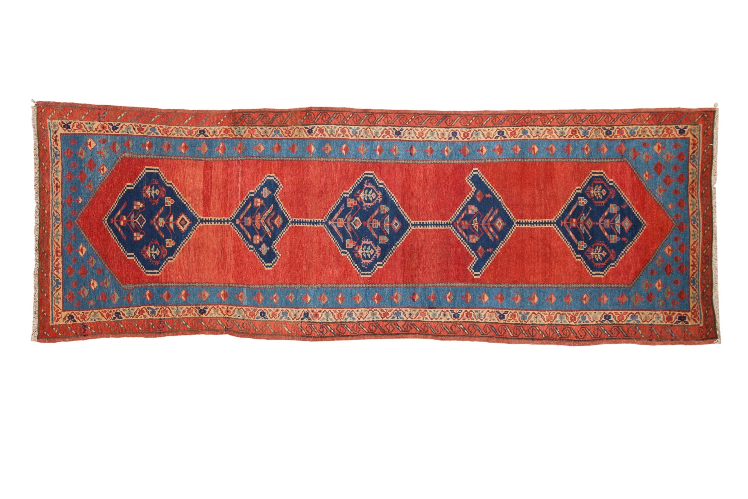 3.5x10 Antique Bakshaish Rug Runner by Old New House® - main product image for Resin Society
