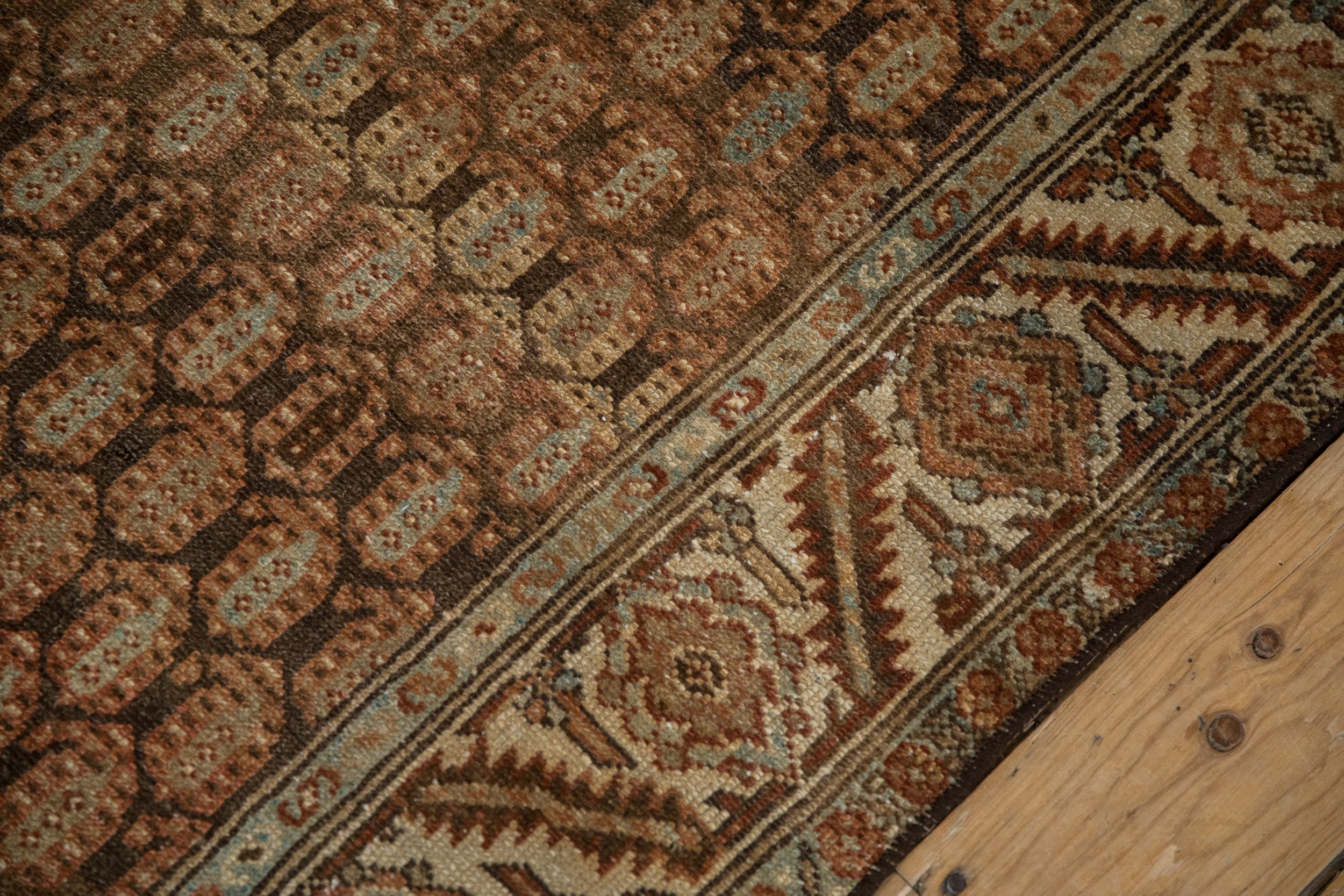 RESERVED 3.5x9.5 Vintage Distressed Hamadan Rug Runner