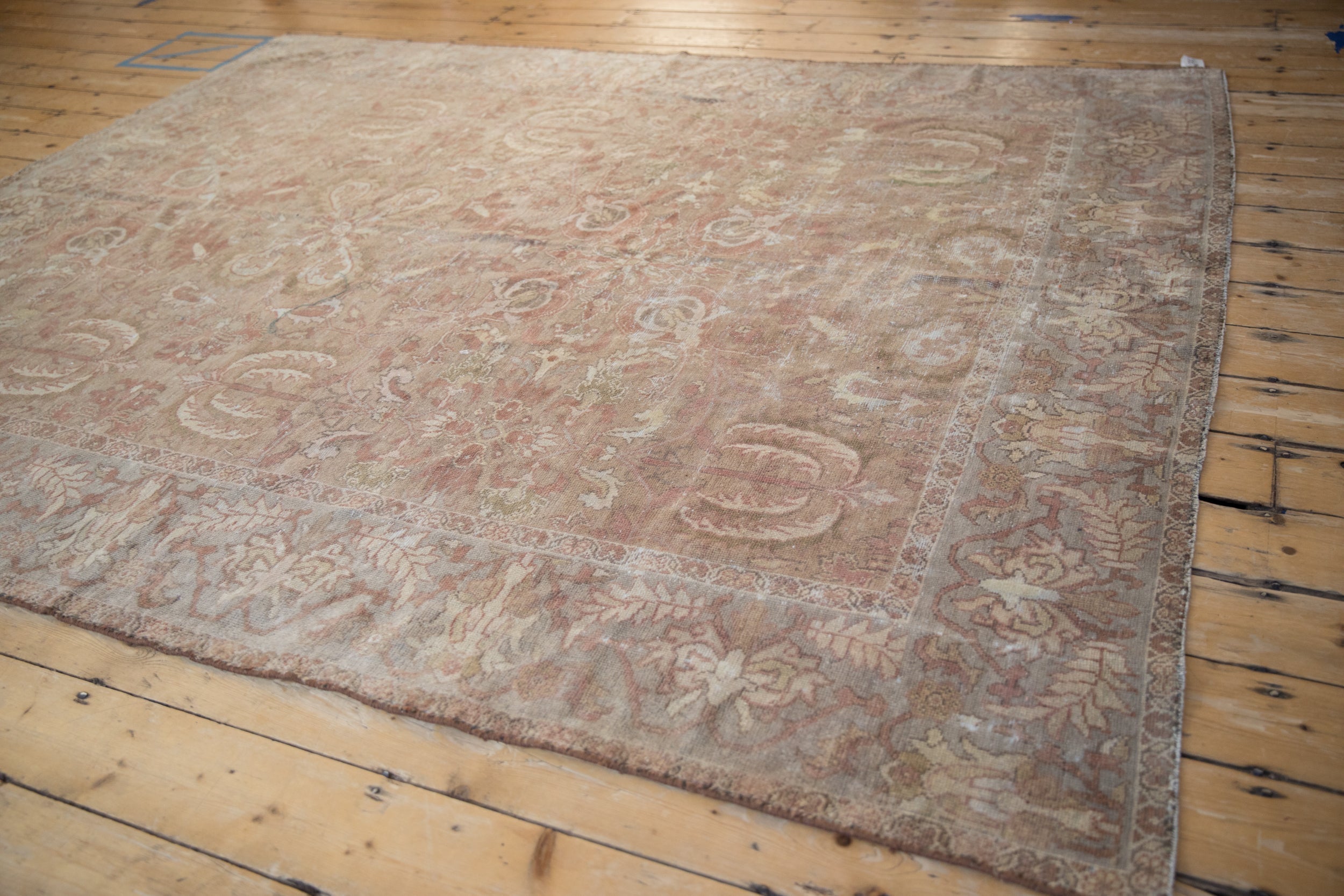 7x8.5 Antique Distressed Sultanabad Carpet by Old New House® - product image 10 for Resin Society