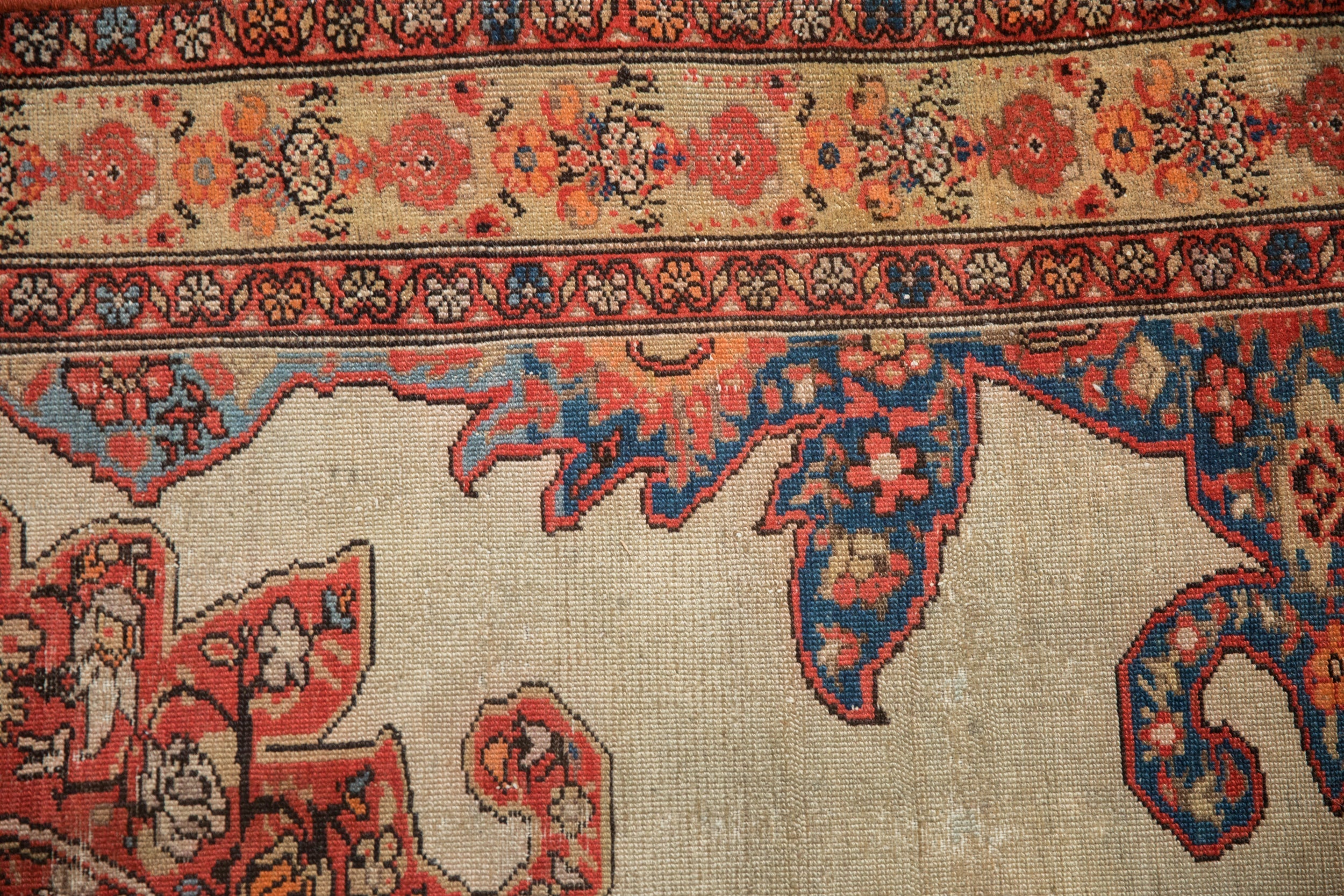 4x6 Antique Fine Malayer Rug by Old New House® - product image 5 for Resin Society