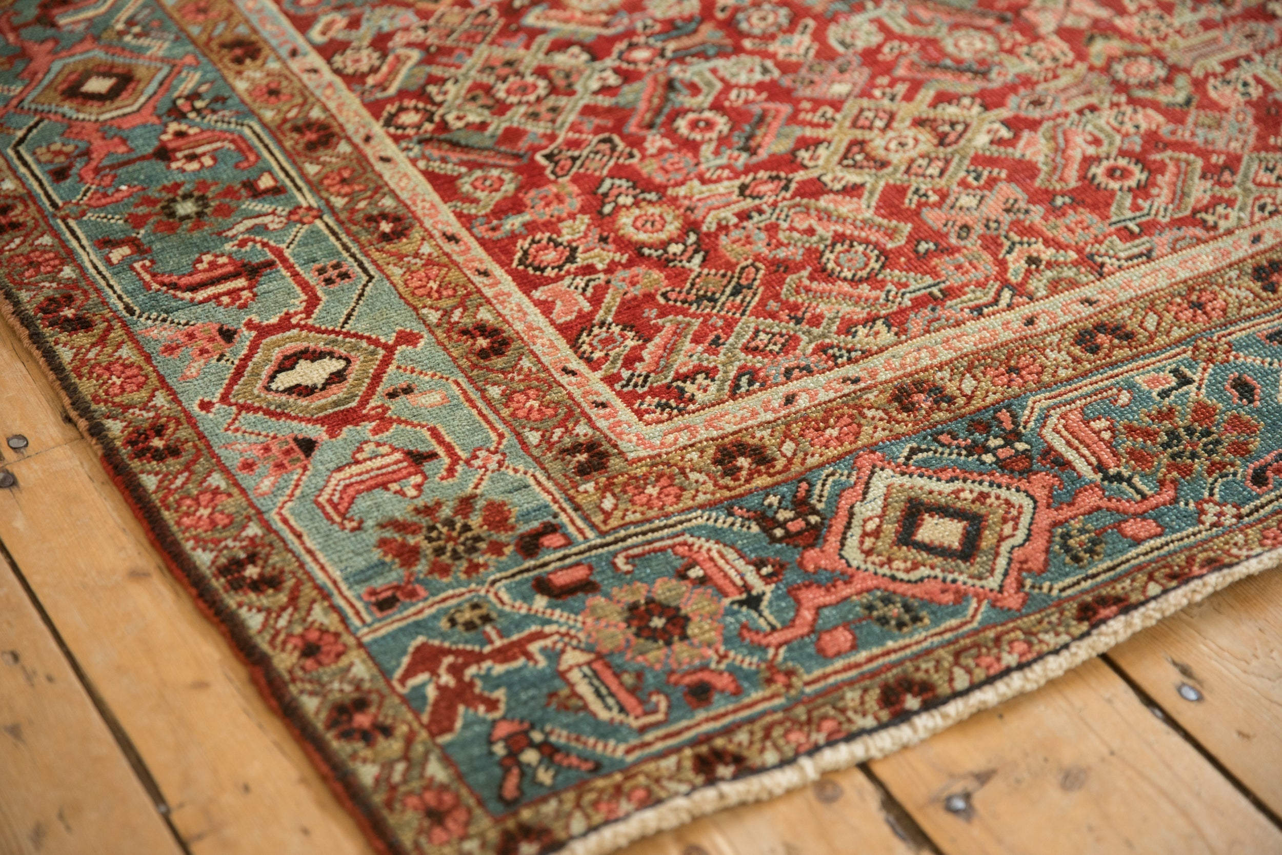 4.5x6 Antique Heriz Rug by Old New House® - product image 5 for Resin Society