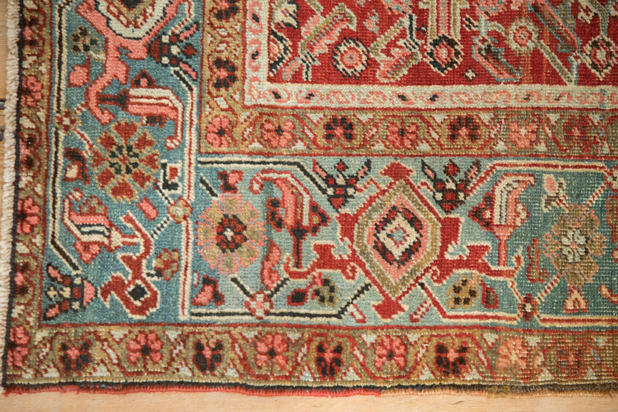 4.5x6 Antique Heriz Rug by Old New House® - product image 7 for Resin Society