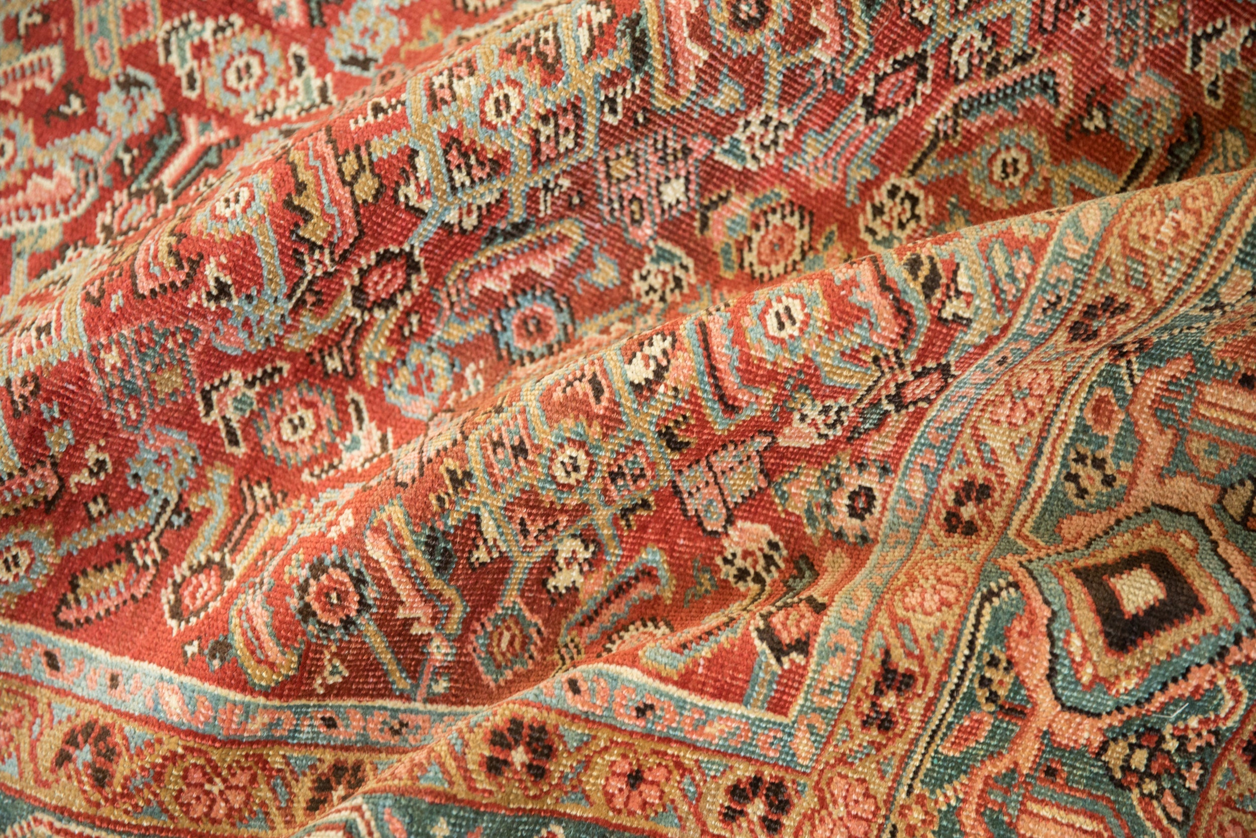4.5x6 Antique Heriz Rug by Old New House® - product image 10 for Resin Society
