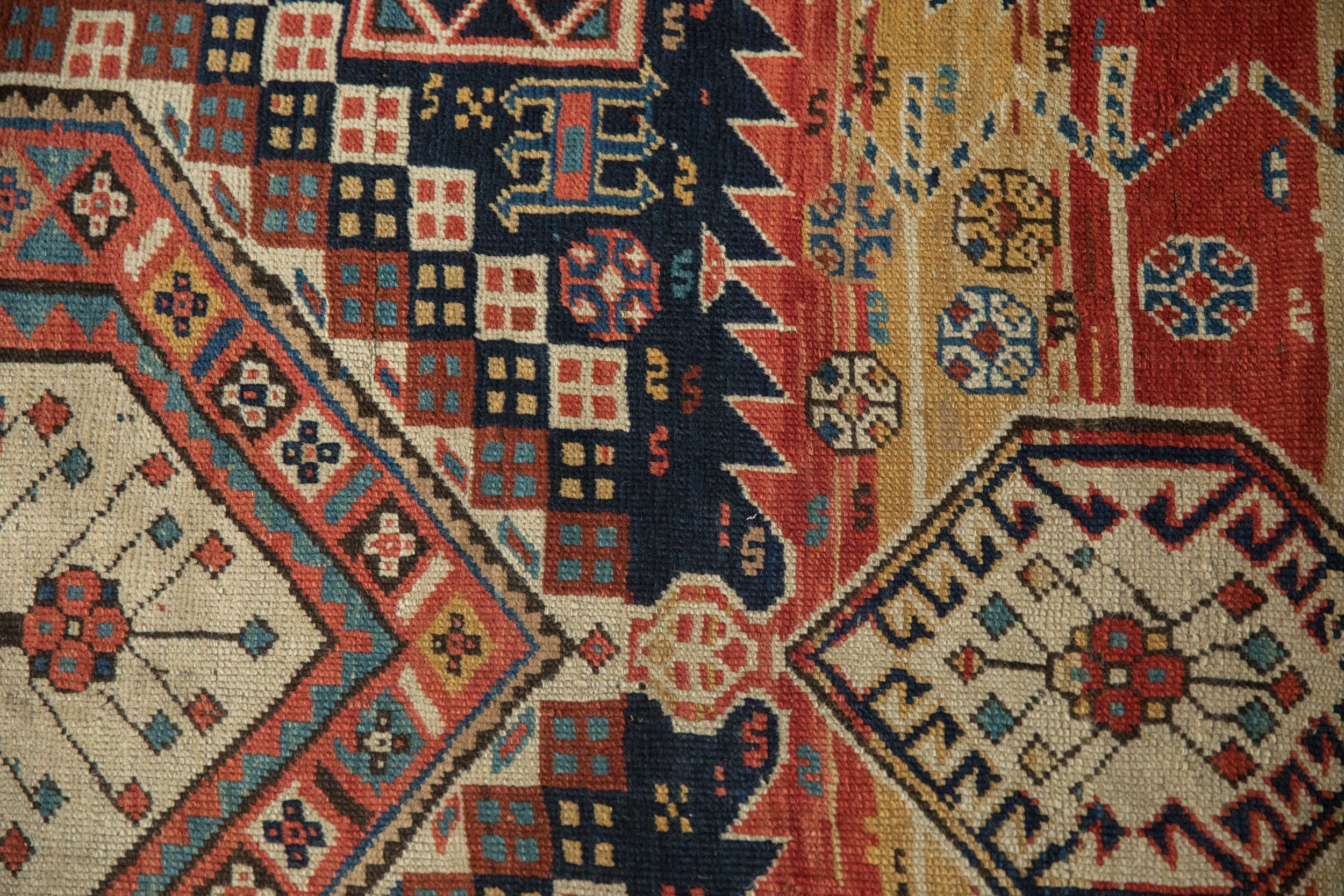 4.5x9 Antique Caucasian Rug Runner by Old New House® - product image 12 for Resin Society