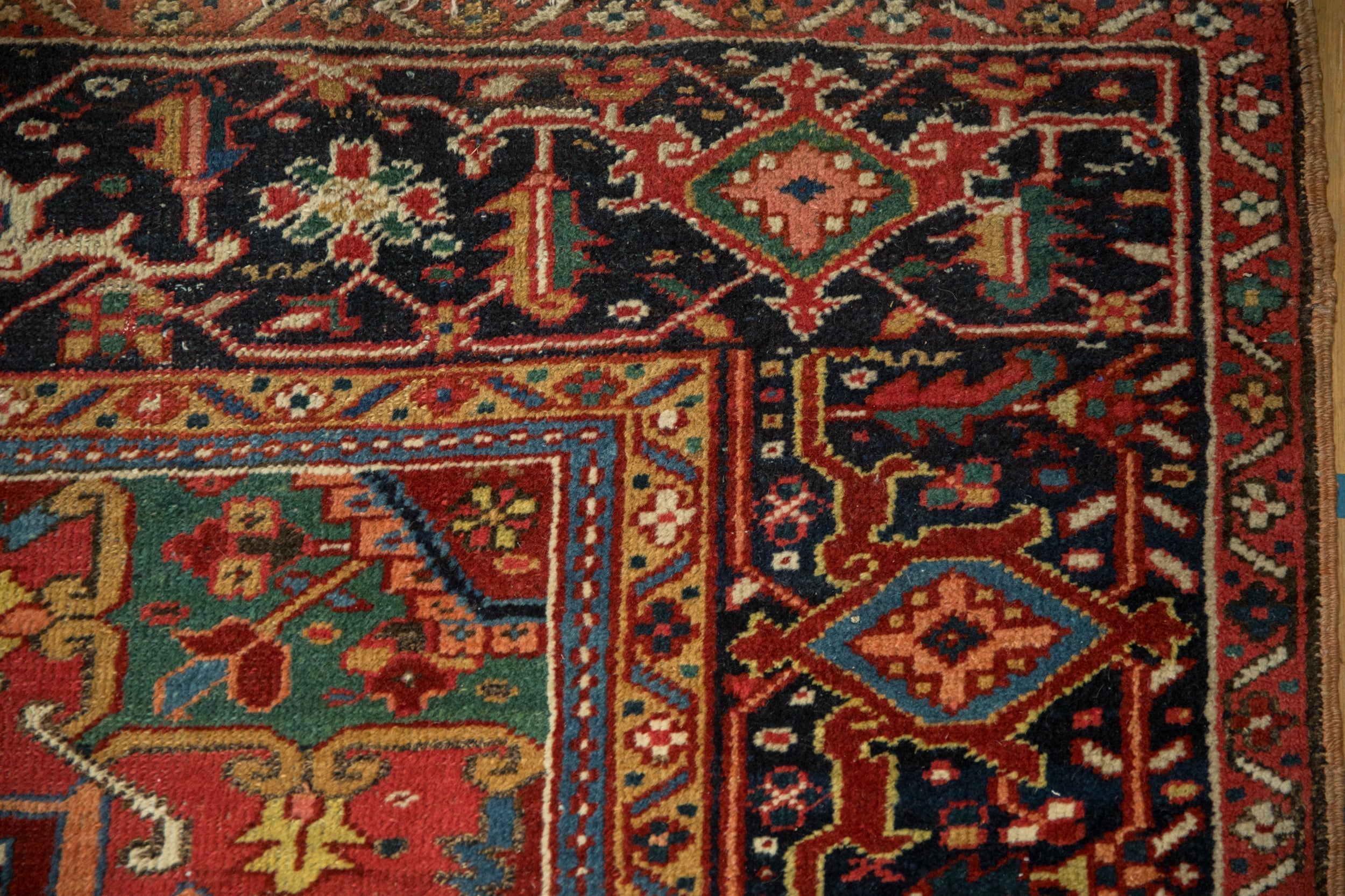 7.5x11 Vintage Heriz Carpet by Old New House® - product image 3 for Resin Society