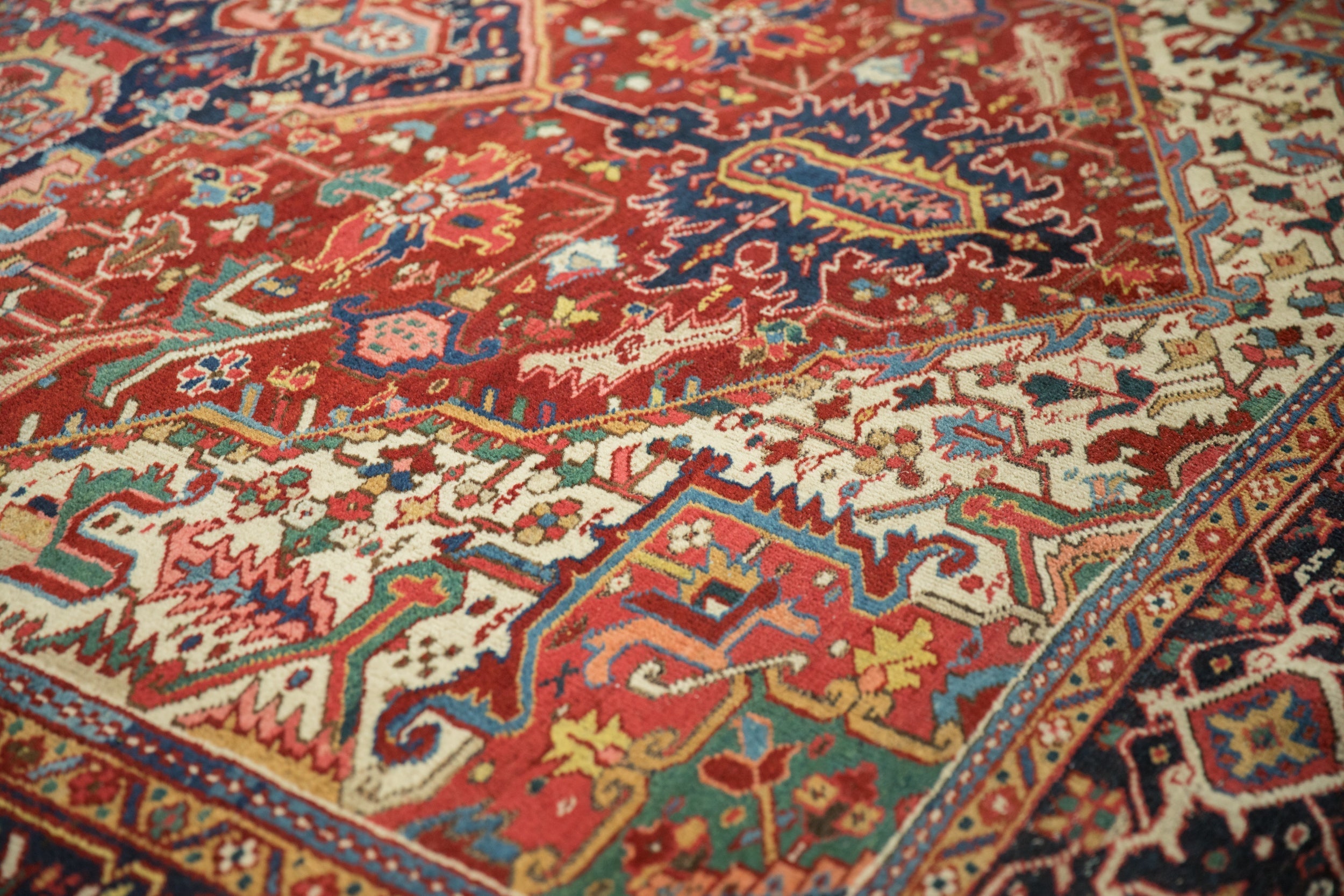 7.5x11 Vintage Heriz Carpet by Old New House® - product image 5 for Resin Society