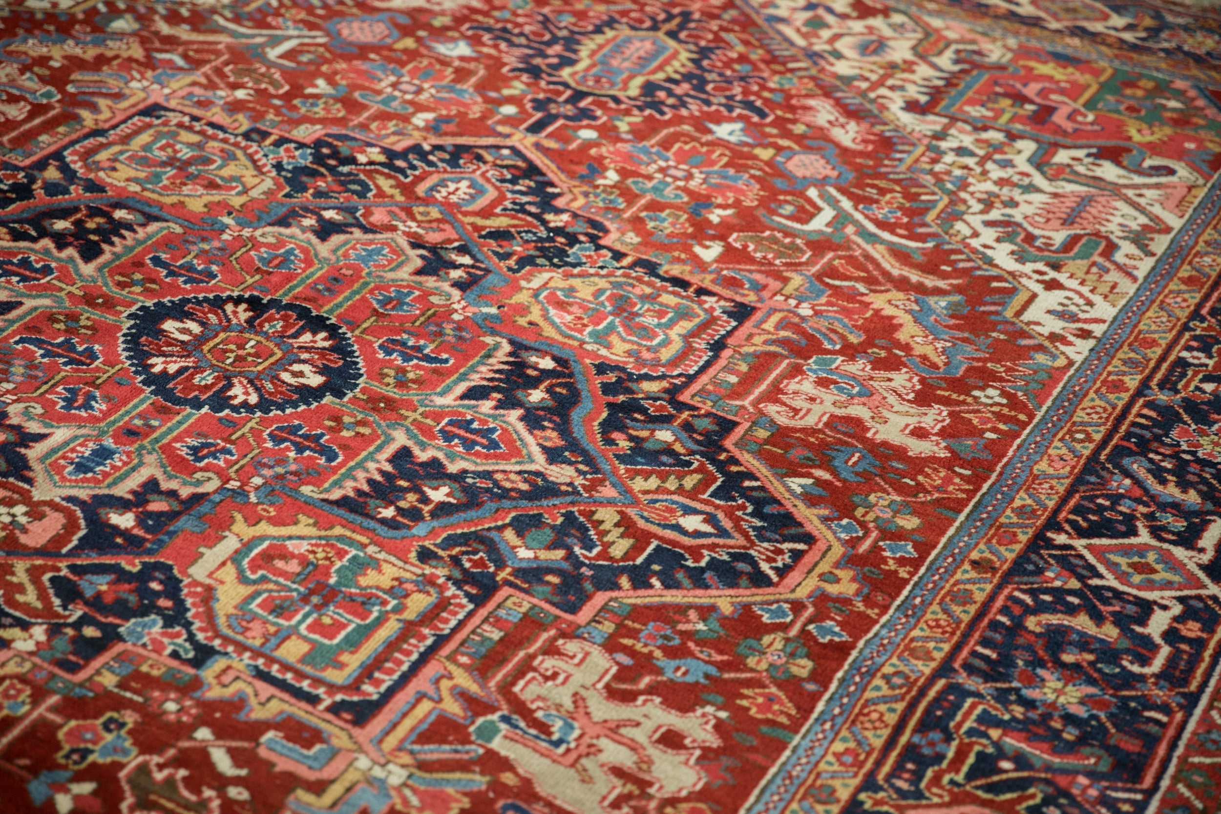 7.5x11 Vintage Heriz Carpet by Old New House® - product image 8 for Resin Society