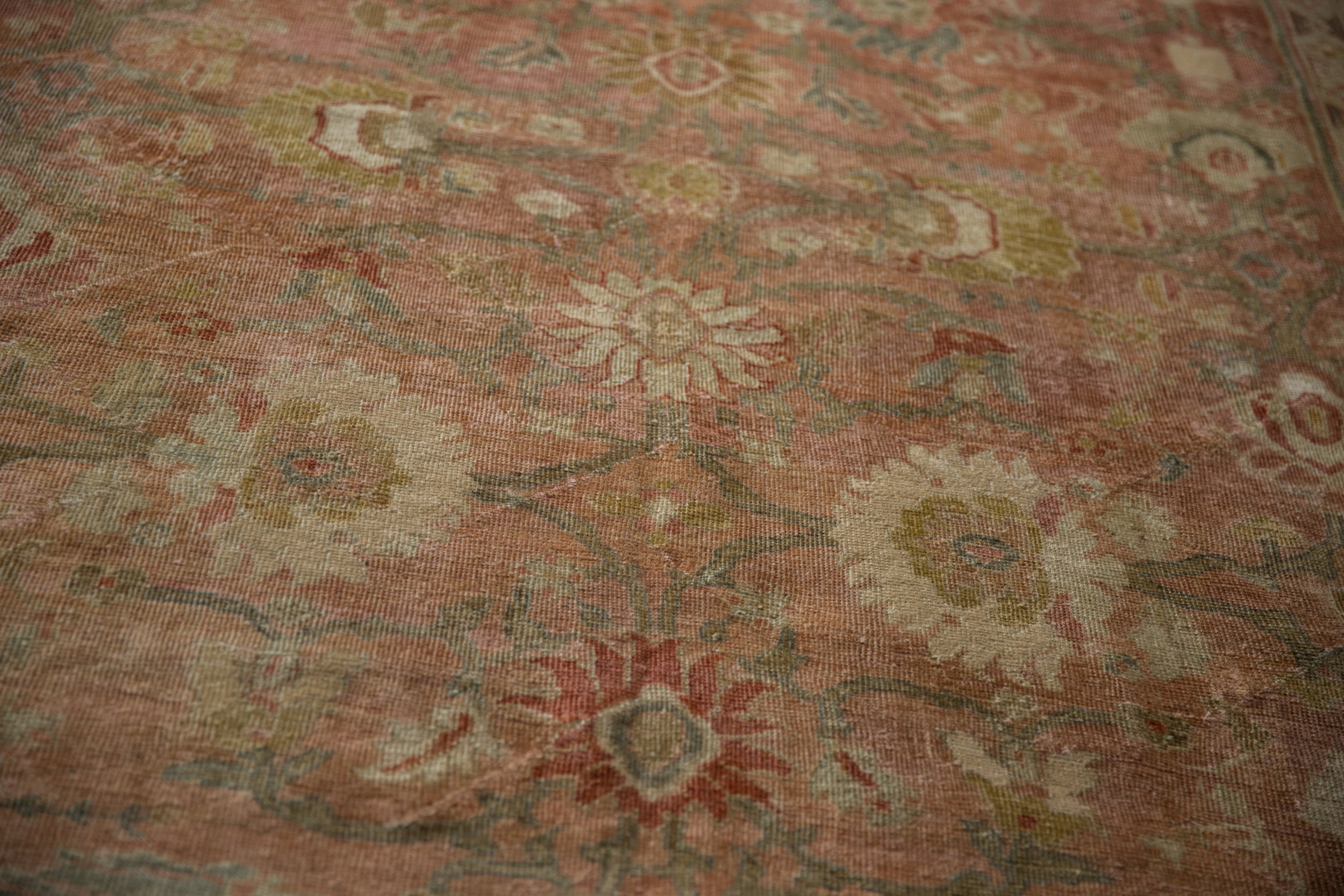 6.5x10 Vintage Distressed Mahal Carpet by Old New House® - product image 9 for Resin Society