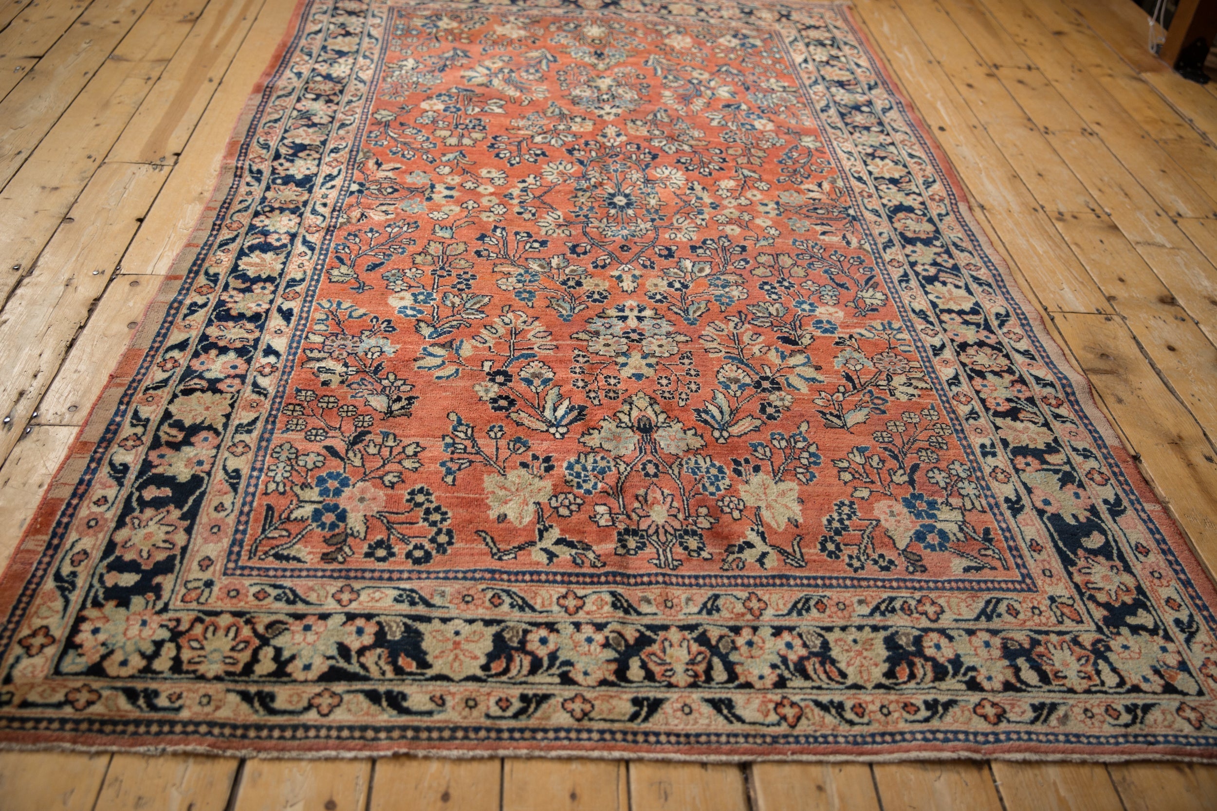 5x8.5 Vintage Sarouk Carpet by Old New House® - product image 10 for Resin Society