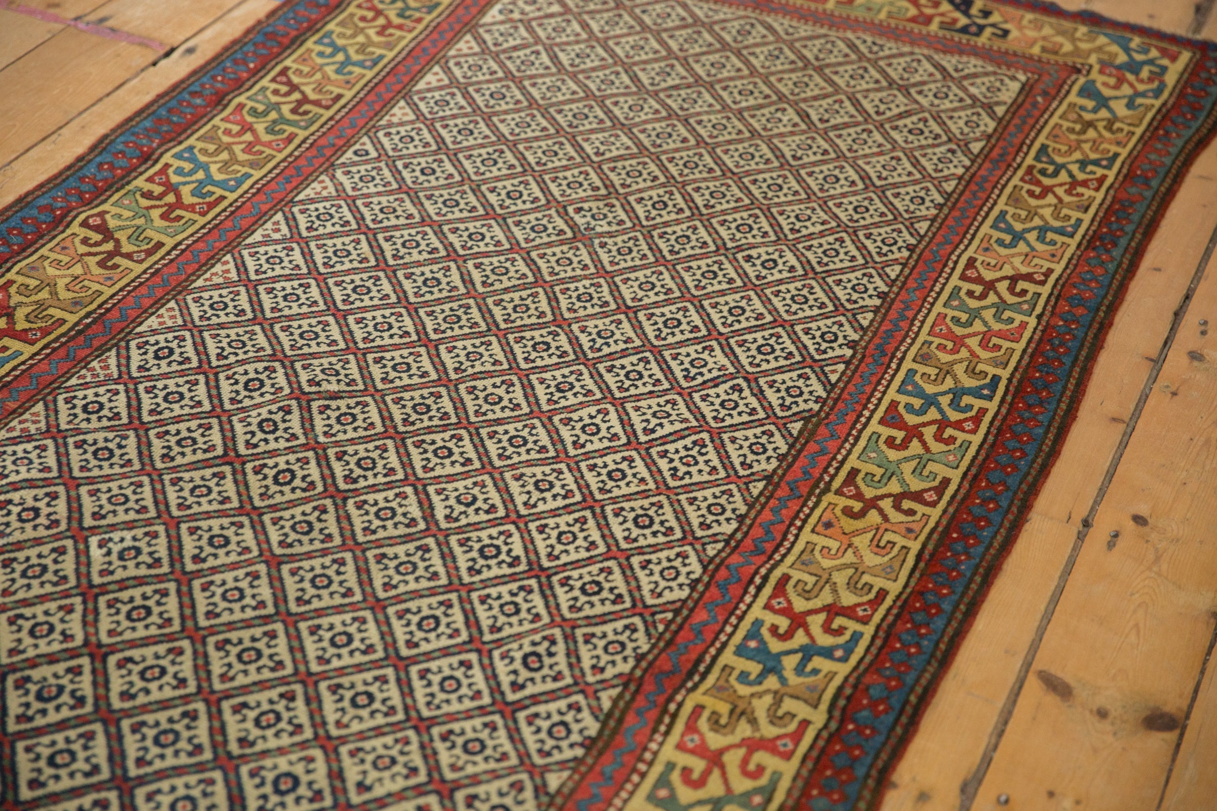 4x9 Antique Caucasian Rug Runner by Old New House® - product image 6 for Resin Society
