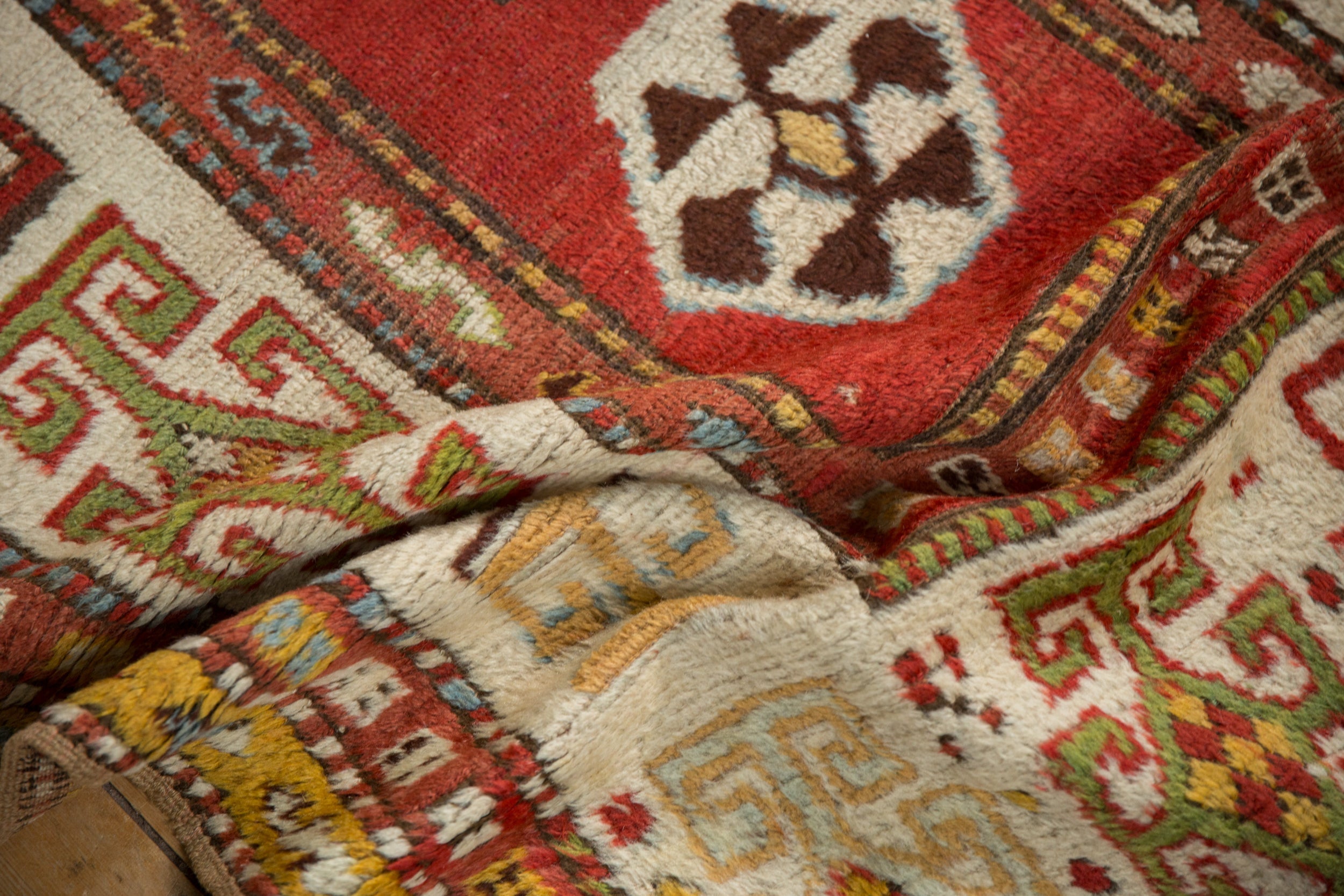 3.5x10 Antique Kazak Rug Runner by Old New House® - product image 14 for Resin Society