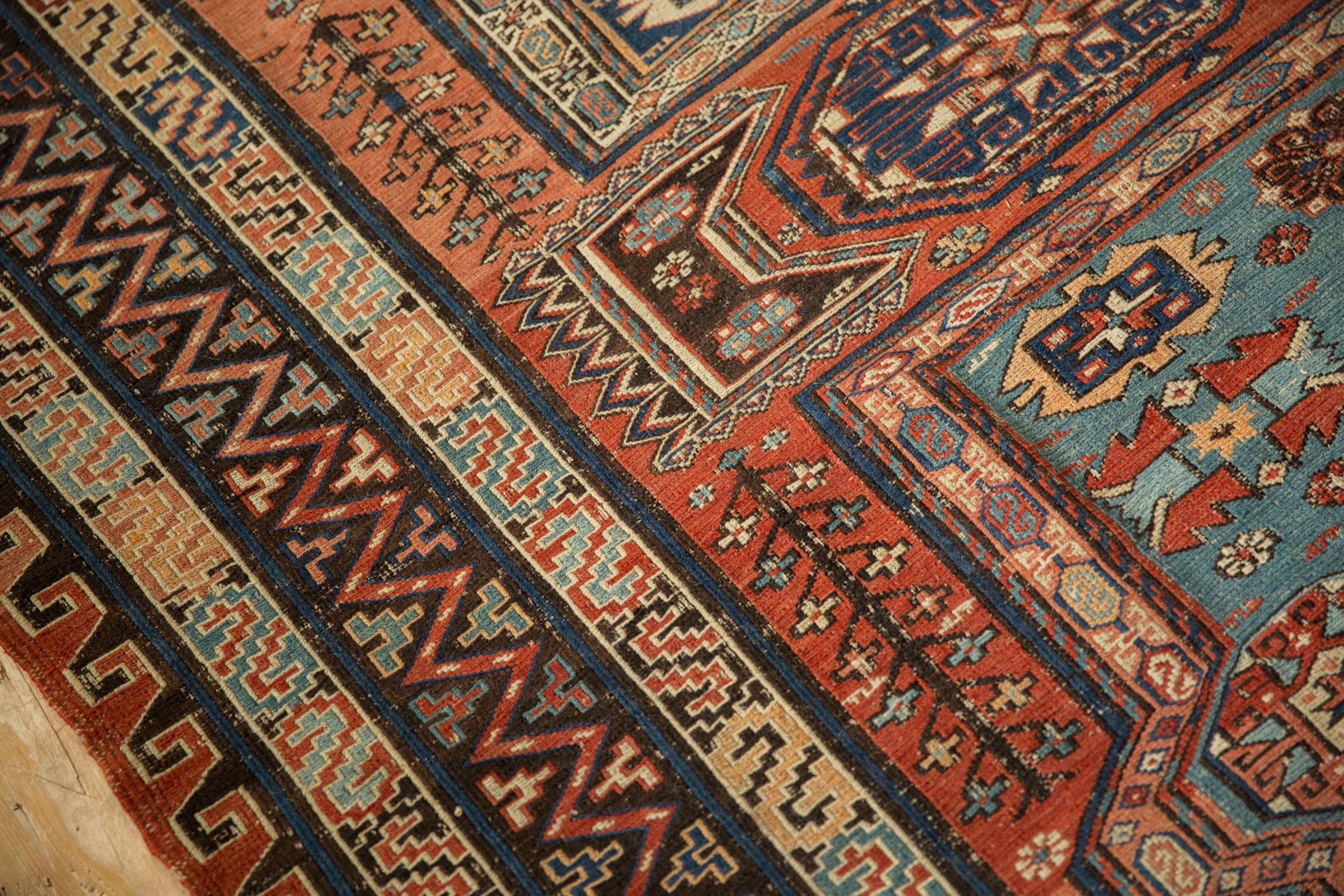 7x10.5 Antique Soumac Design Carpet by Old New House® - product image 14 for Resin Society