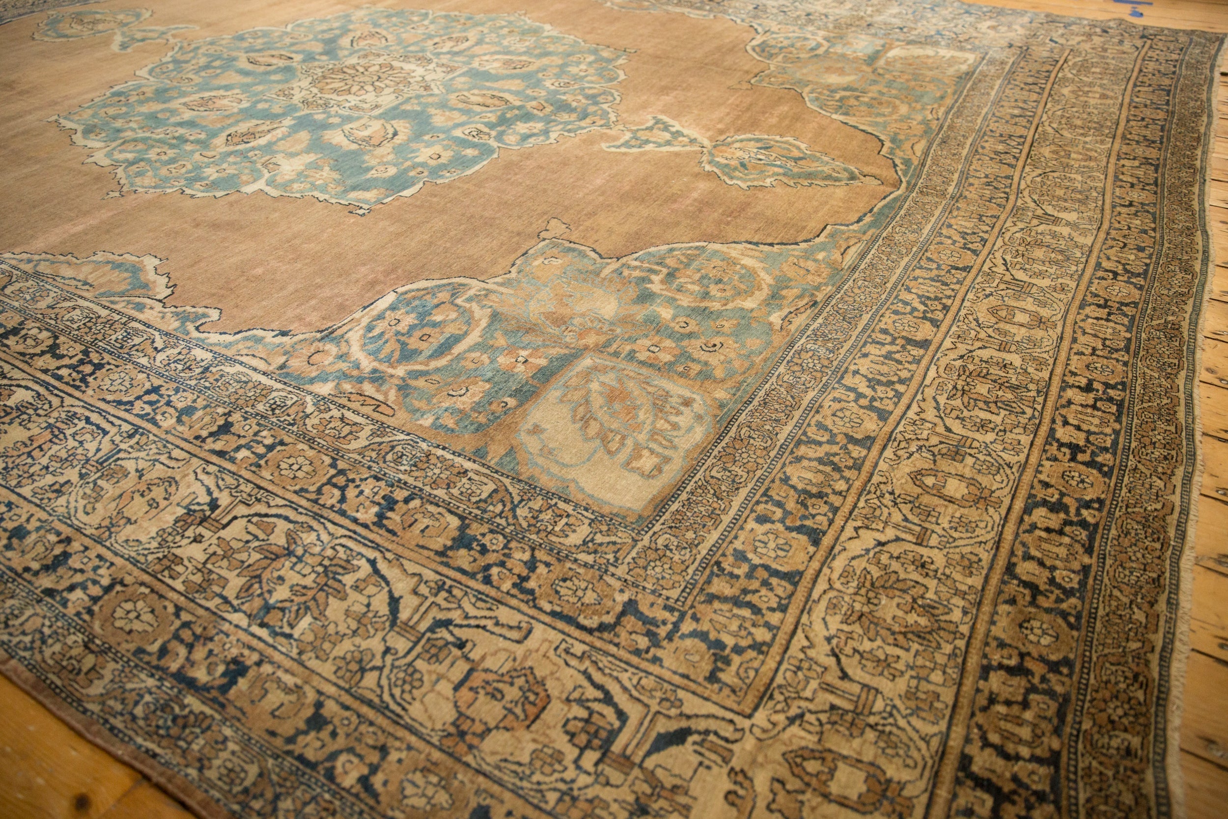 RESERVED 11x14 Antique Tea Washed Kerman Carpet