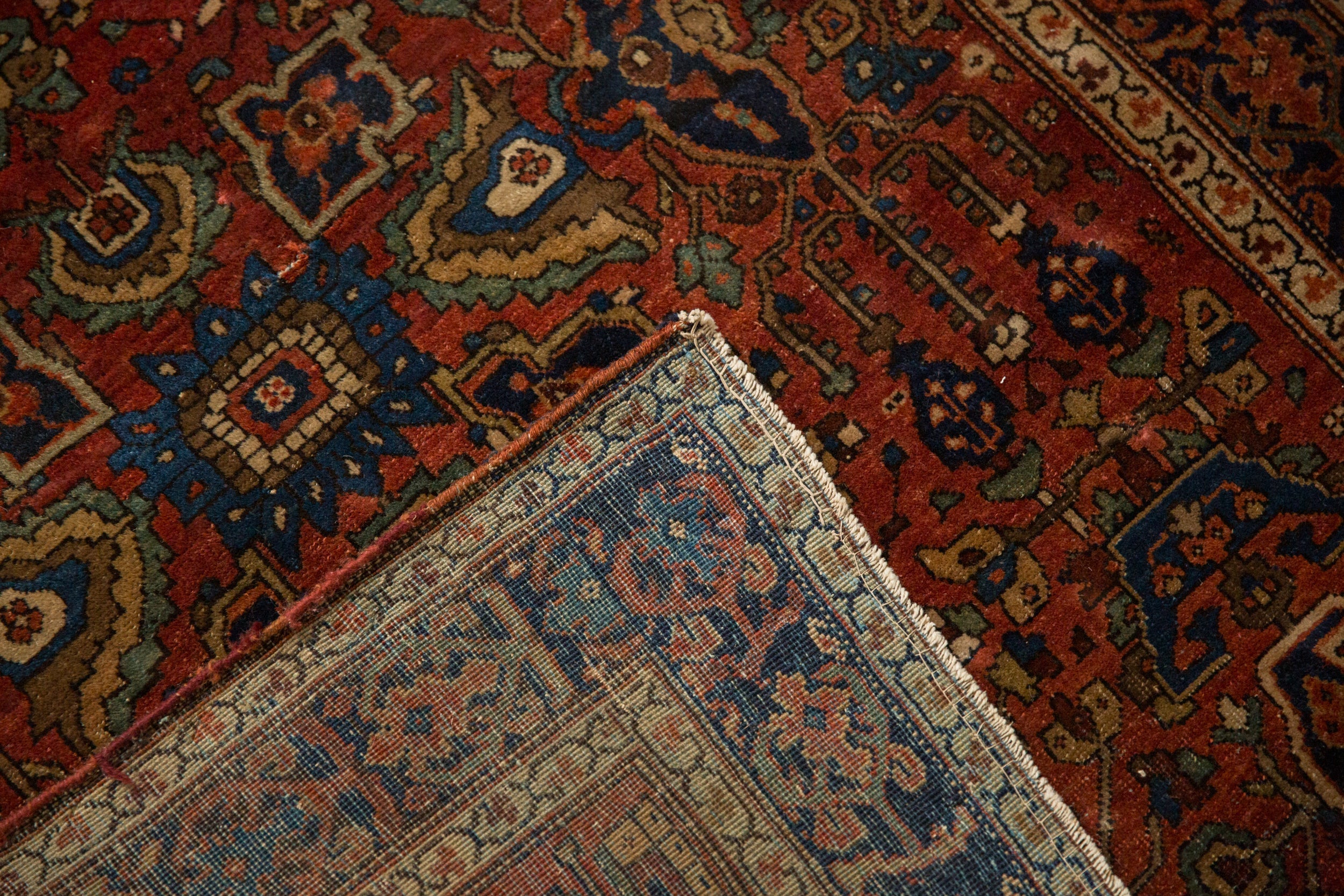 3.5x5 Antique Farahan Sarouk Rug by Old New House® - product image 13 for Resin Society