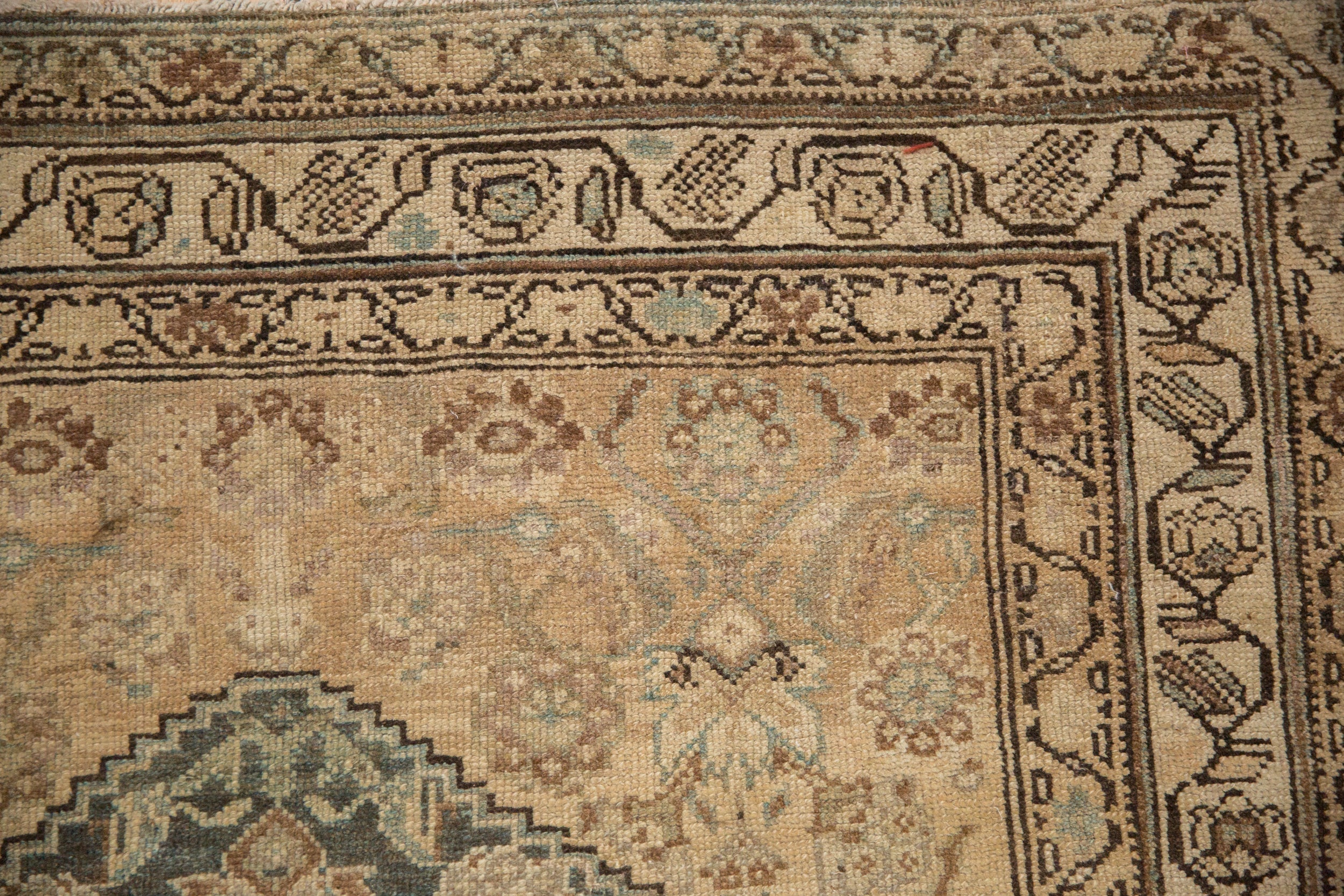 4x11 Vintage Distressed Hamadan Rug Runner by Old New House® - product image 3 for Resin Society