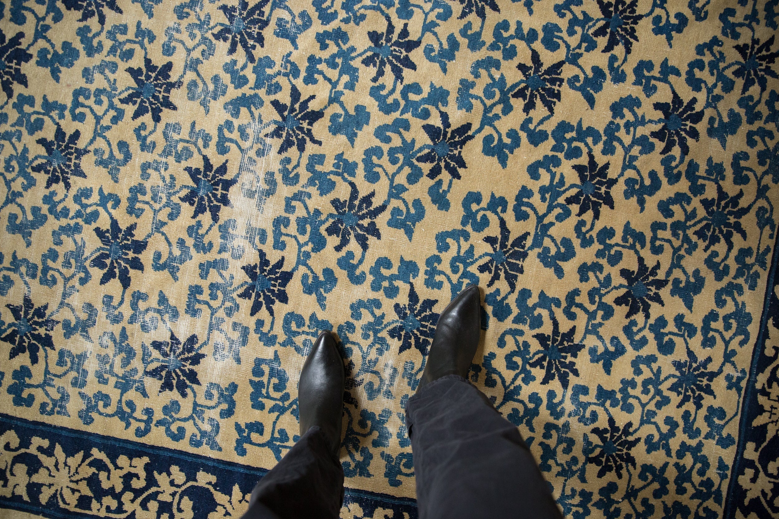 6x8 Antique Peking Carpet by Old New House® - product image 2 for Resin Society