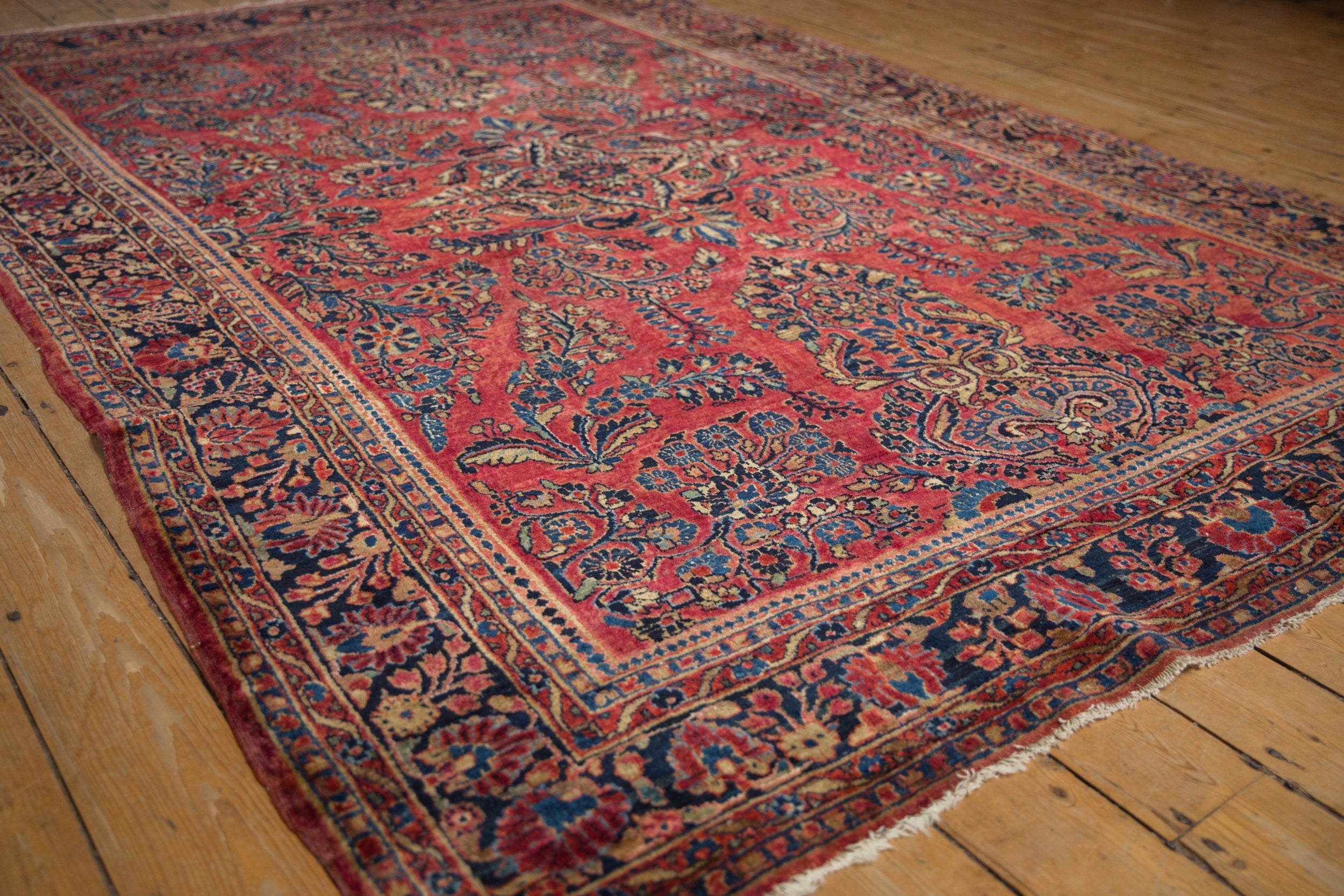 7x10 Antique American Sarouk Carpet by Old New House® - product image 5 for Resin Society