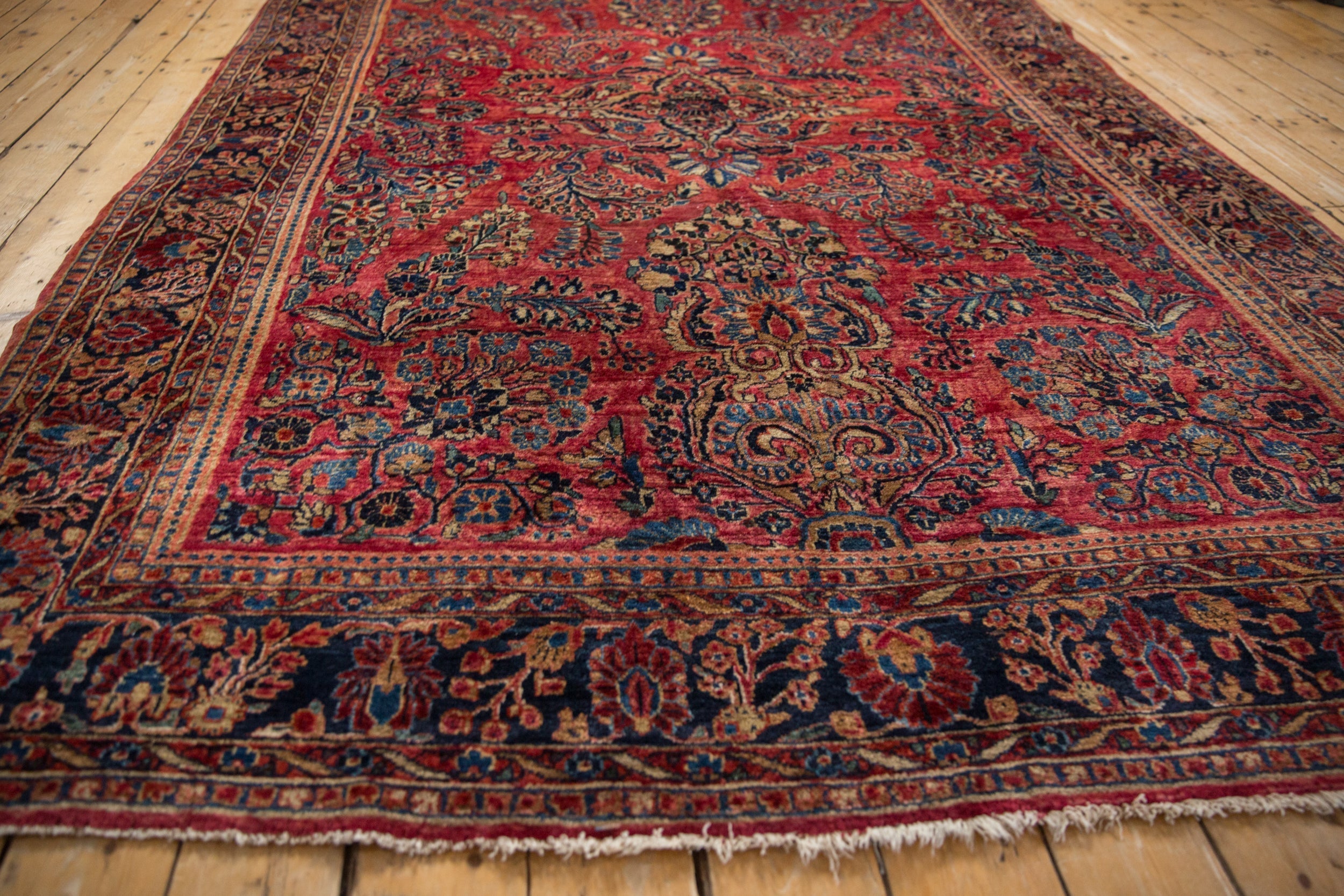 7x10 Antique American Sarouk Carpet by Old New House® - product image 7 for Resin Society