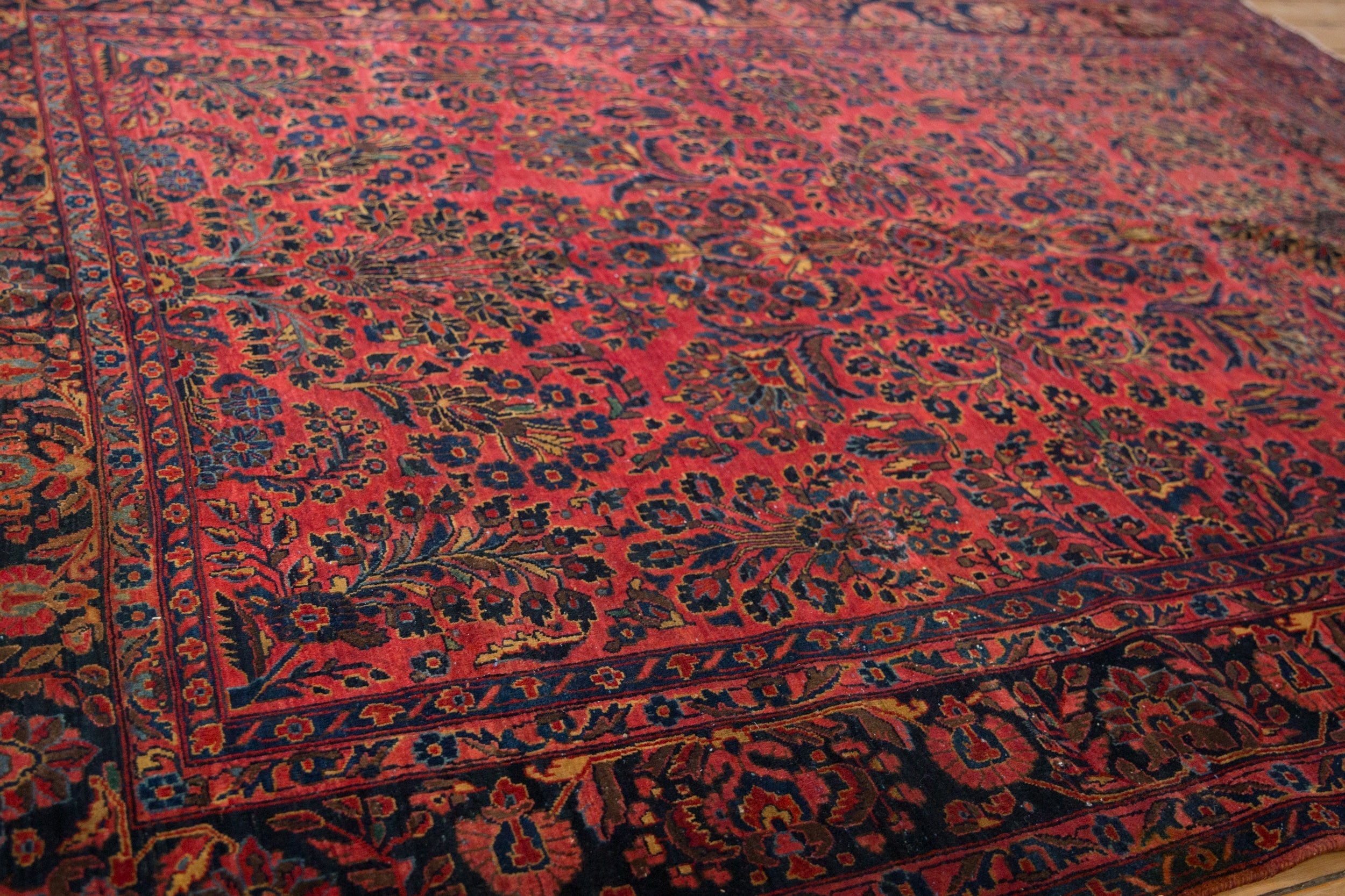 6.5x8.5 Antique Sarouk Carpet by Old New House® - product image 6 for Resin Society