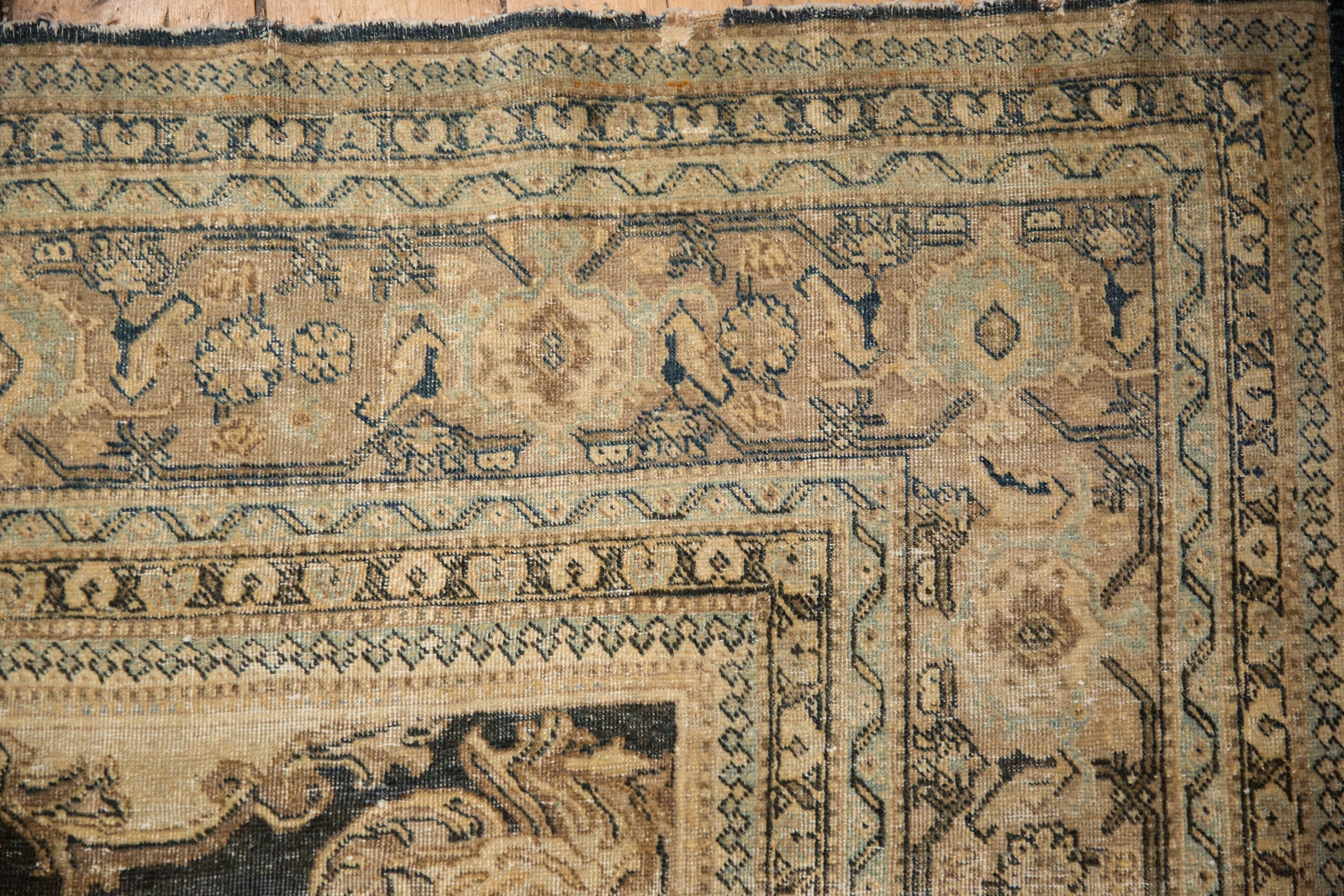 RESERVED 10x13 Antique Distressed Tabriz Carpet