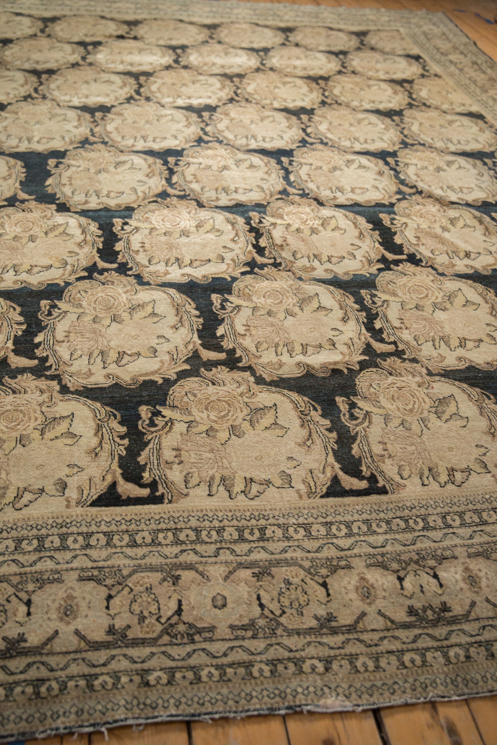 RESERVED 10x13 Antique Distressed Tabriz Carpet