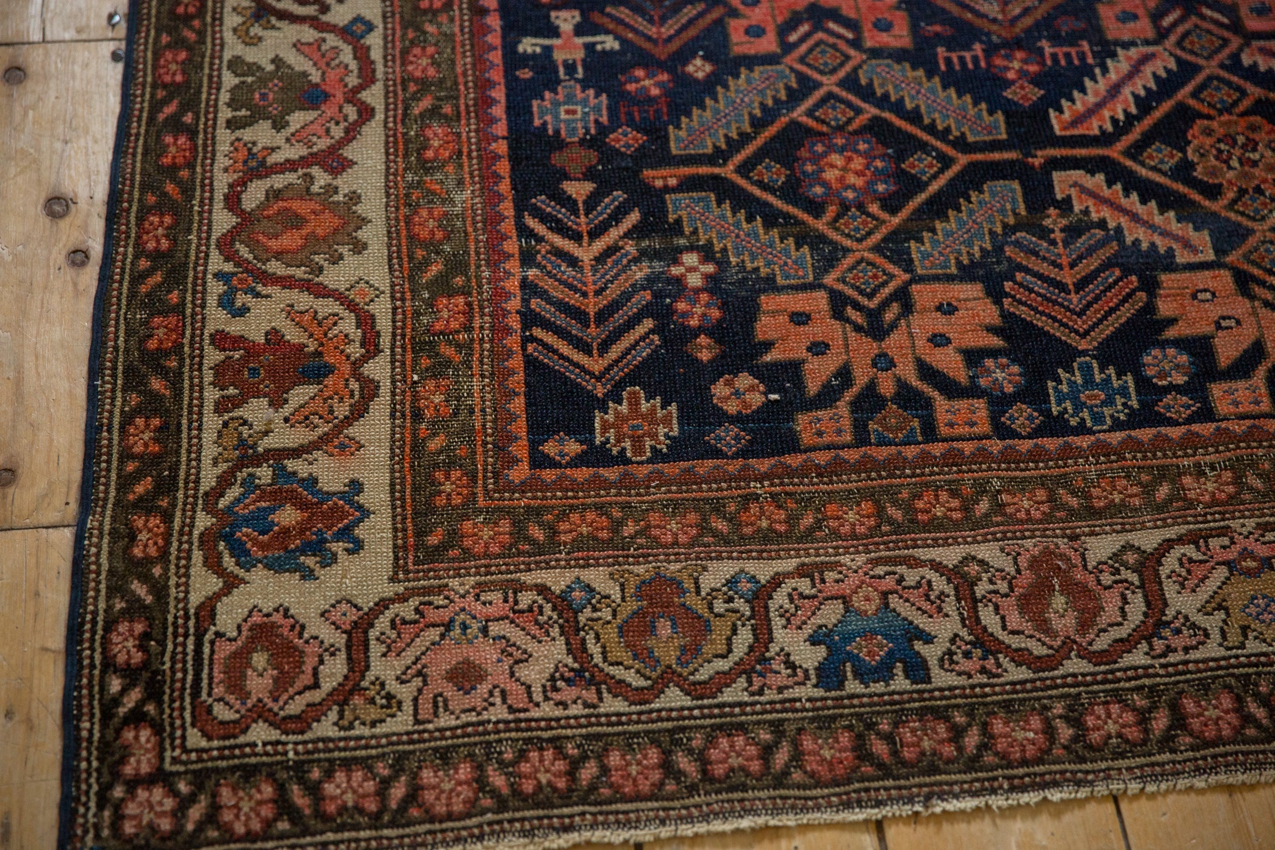 5x6 Antique Malayer Square Rug by Old New House® - product image 9 for Resin Society