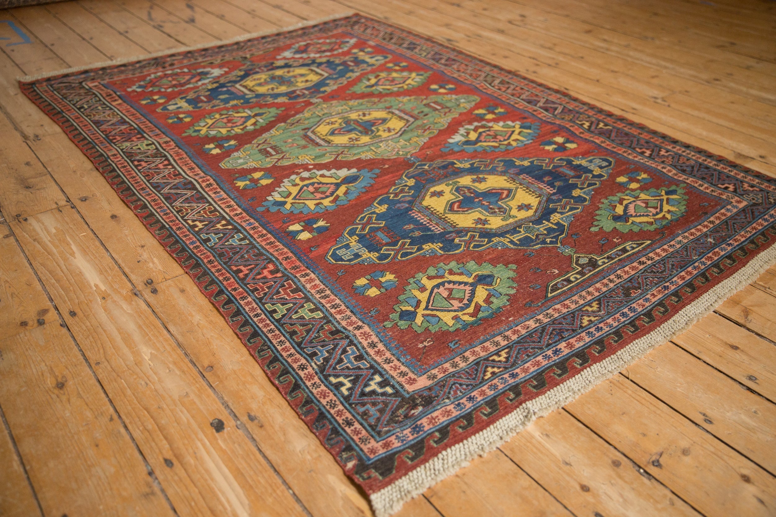 4.5x6.5 Antique Caucasian Soumac Rug by Old New House® - product image 4 for Resin Society