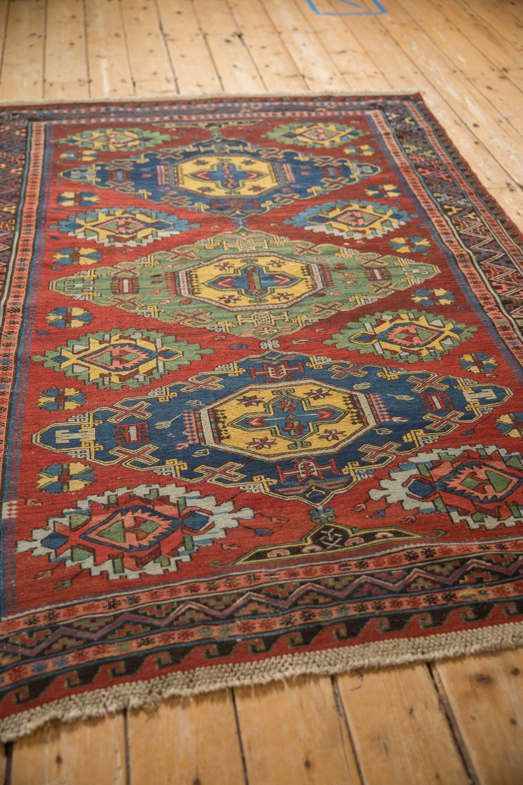 4.5x6.5 Antique Caucasian Soumac Rug by Old New House® - product image 8 for Resin Society