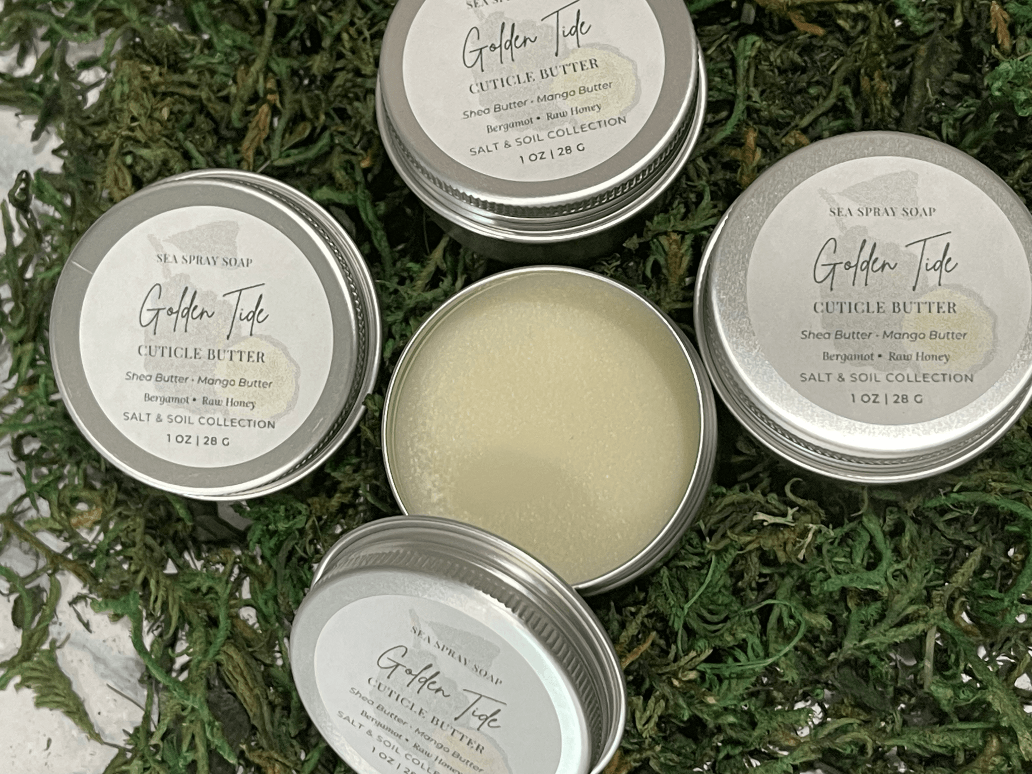 Sea Spray Soap Golden Tide Cuticle Butter