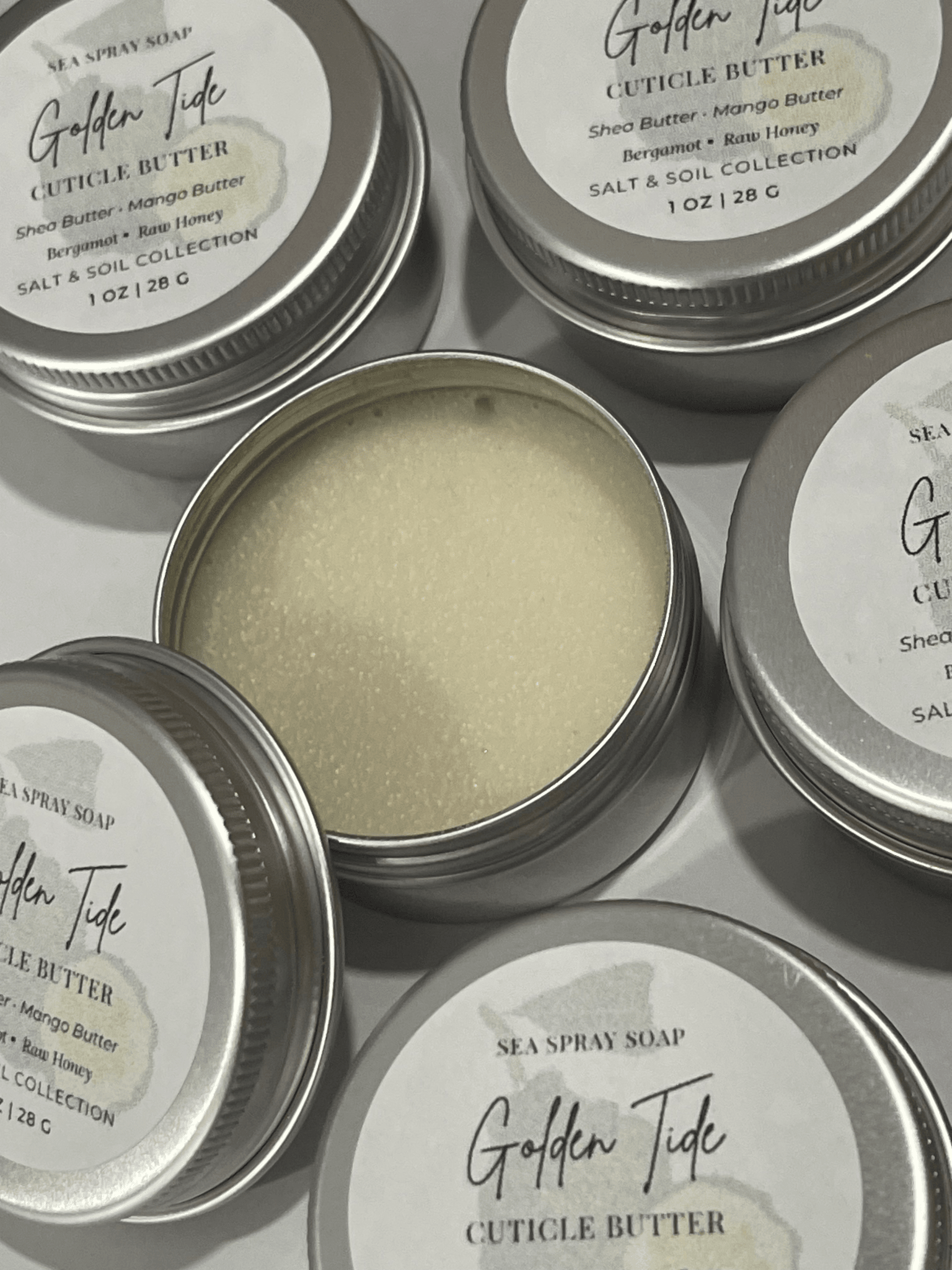 Sea Spray Soap Golden Tide Cuticle Butter