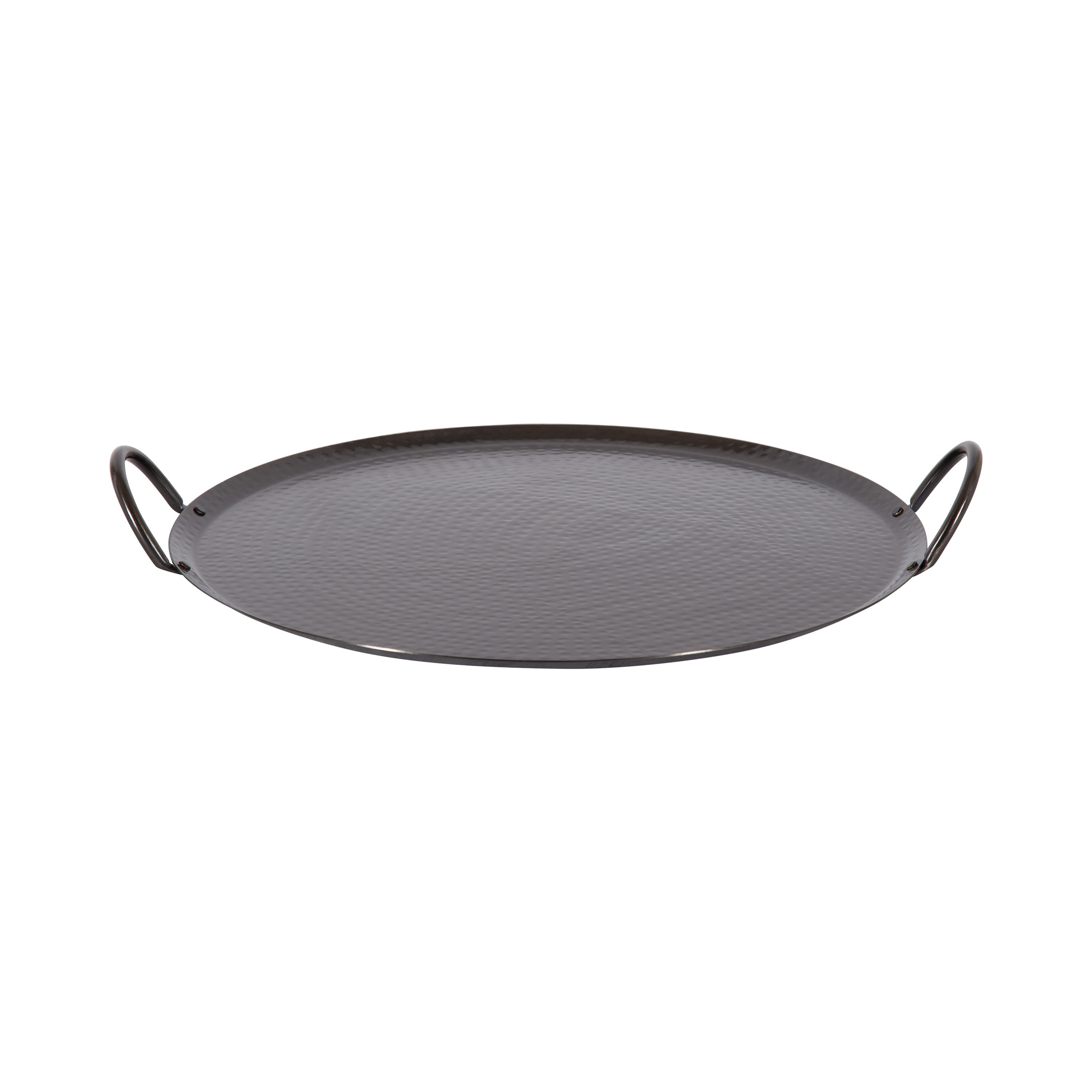 Sanzo Hammered Round Metal Tray