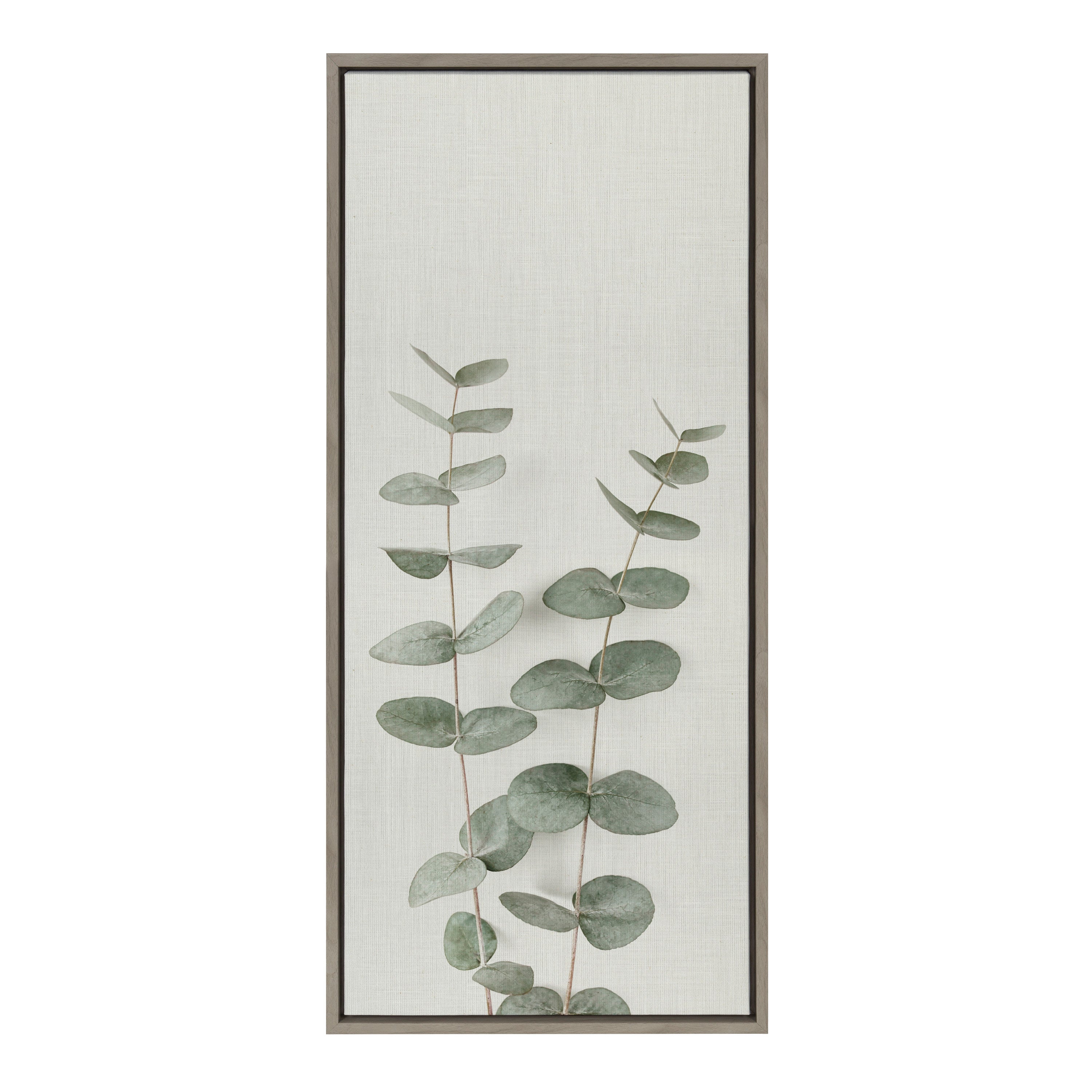 Sylvie Eucalyptus Botanical II Framed Canvas by The Creative Bunch by kateandlaurel - product image 13 for Resin Society