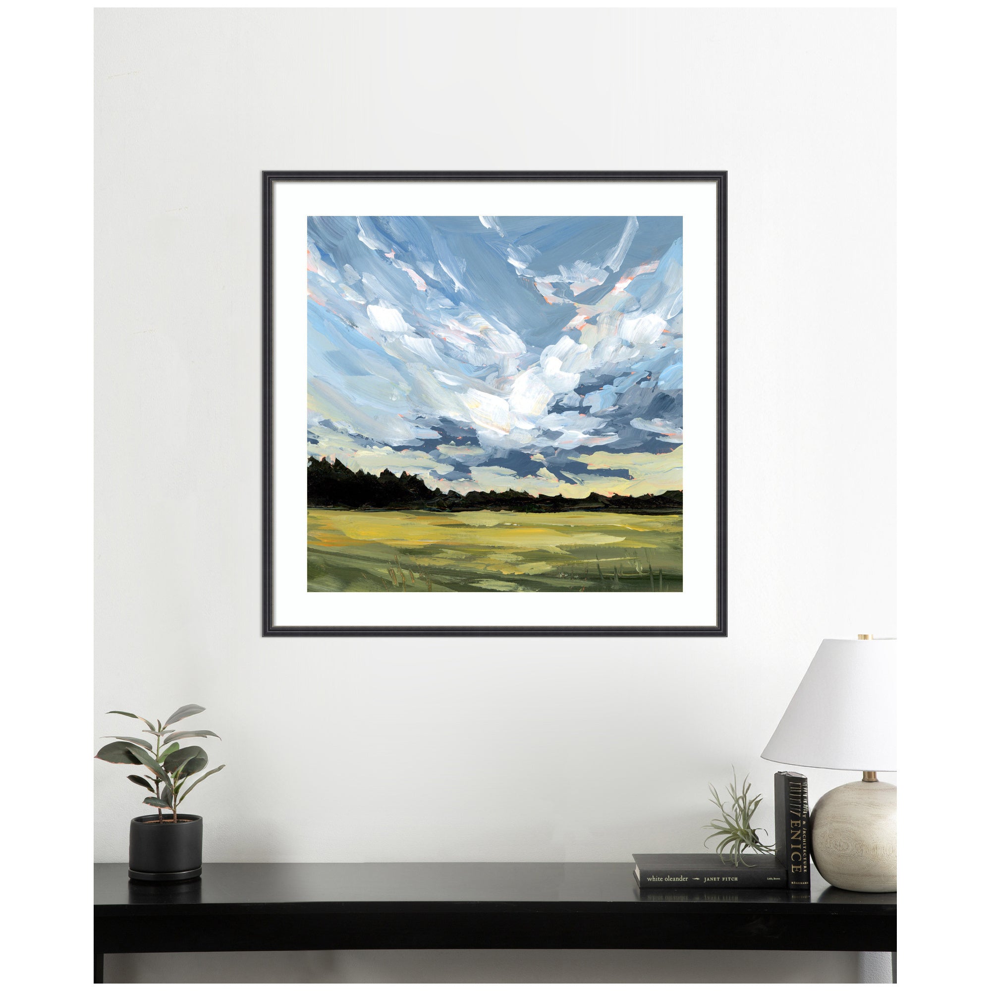 Framed Art Before The Storm by Emily Kenney