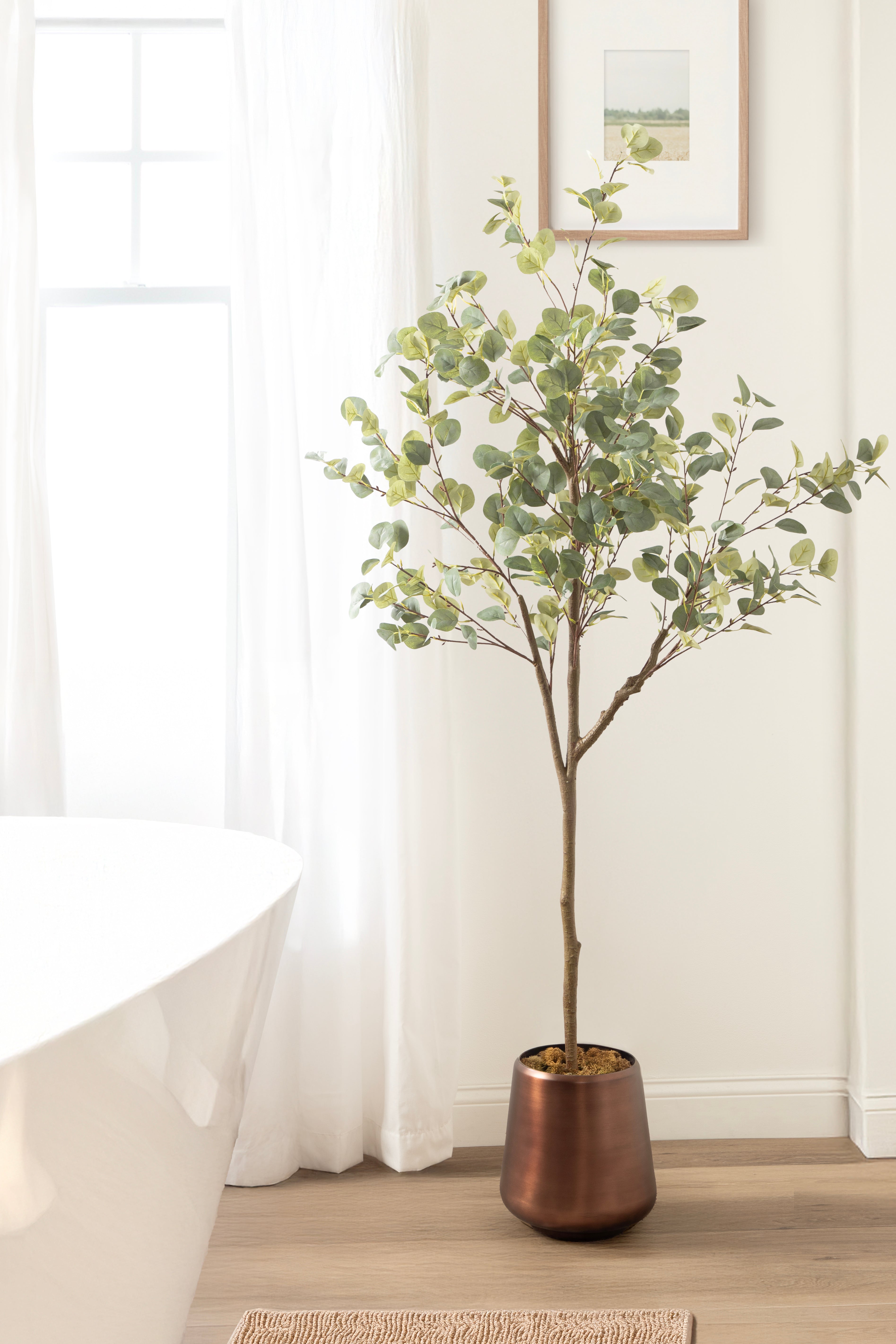 Eudora Faux Eucalyptus Tree - Kate and Laurel