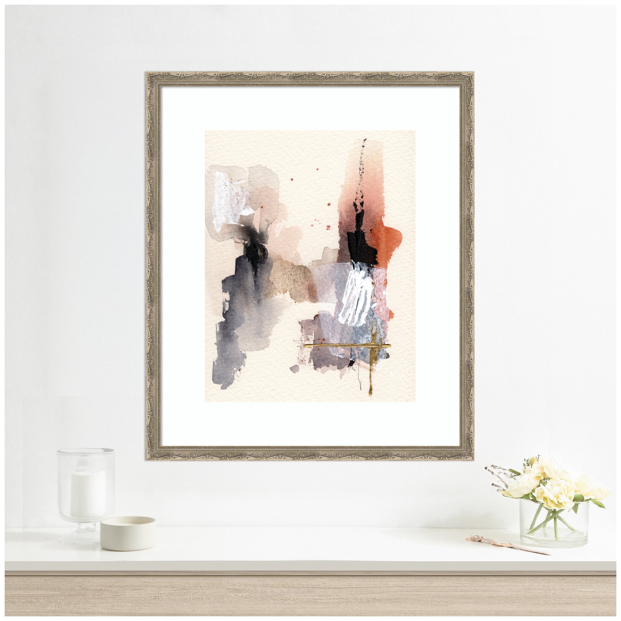 Framed Art Urban Wanderer 1 by Xizhou Xie