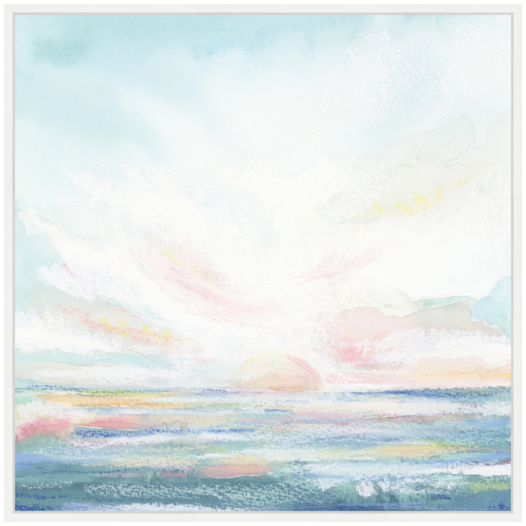 Sylvie Heavenly Framed Canvas by Julie Maida