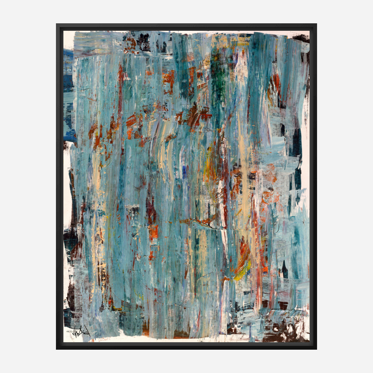Dancing Water Artist Enhanced Canvas Print by John Beard Collection - product image 5 for Resin Society