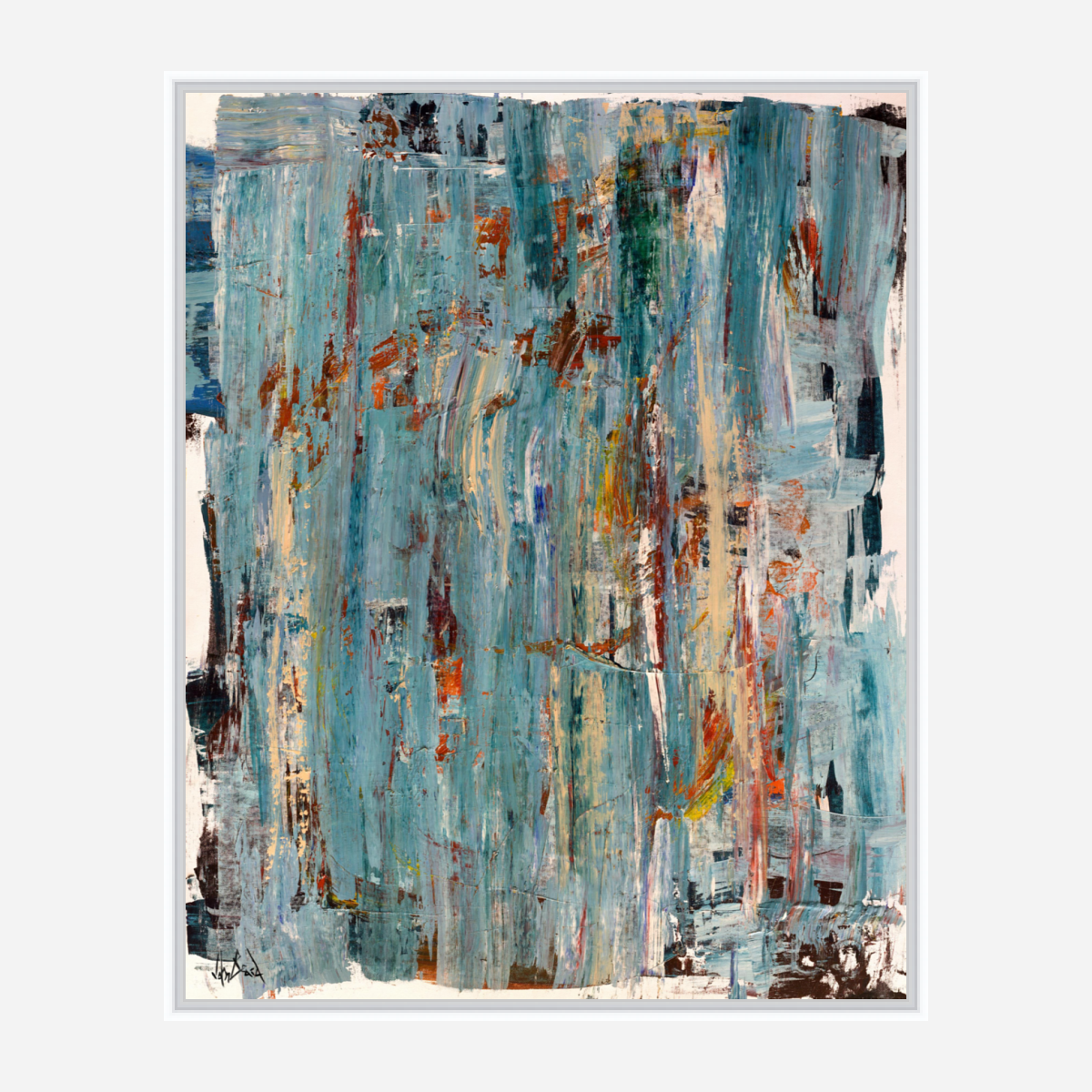 Dancing Water Artist Enhanced Canvas Print by John Beard Collection - product image 6 for Resin Society