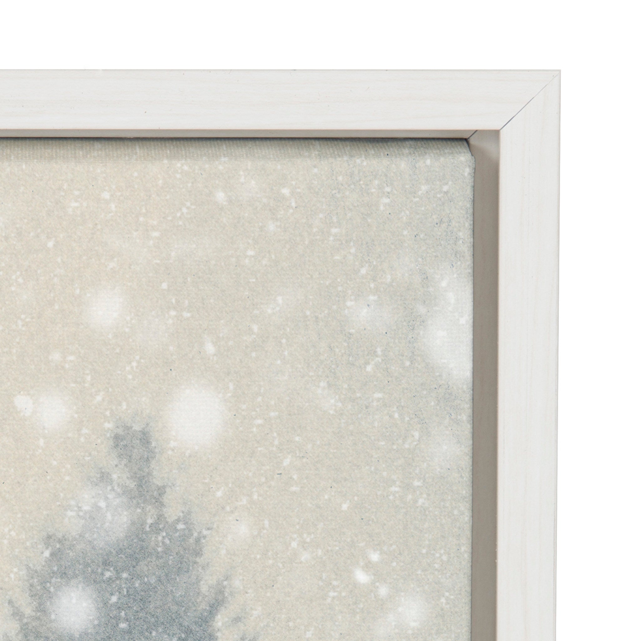 Sylvie Snow Day Framed Canvas by Robert Cadloff of Bomobob by kateandlaurel - product image 3 for Resin Society