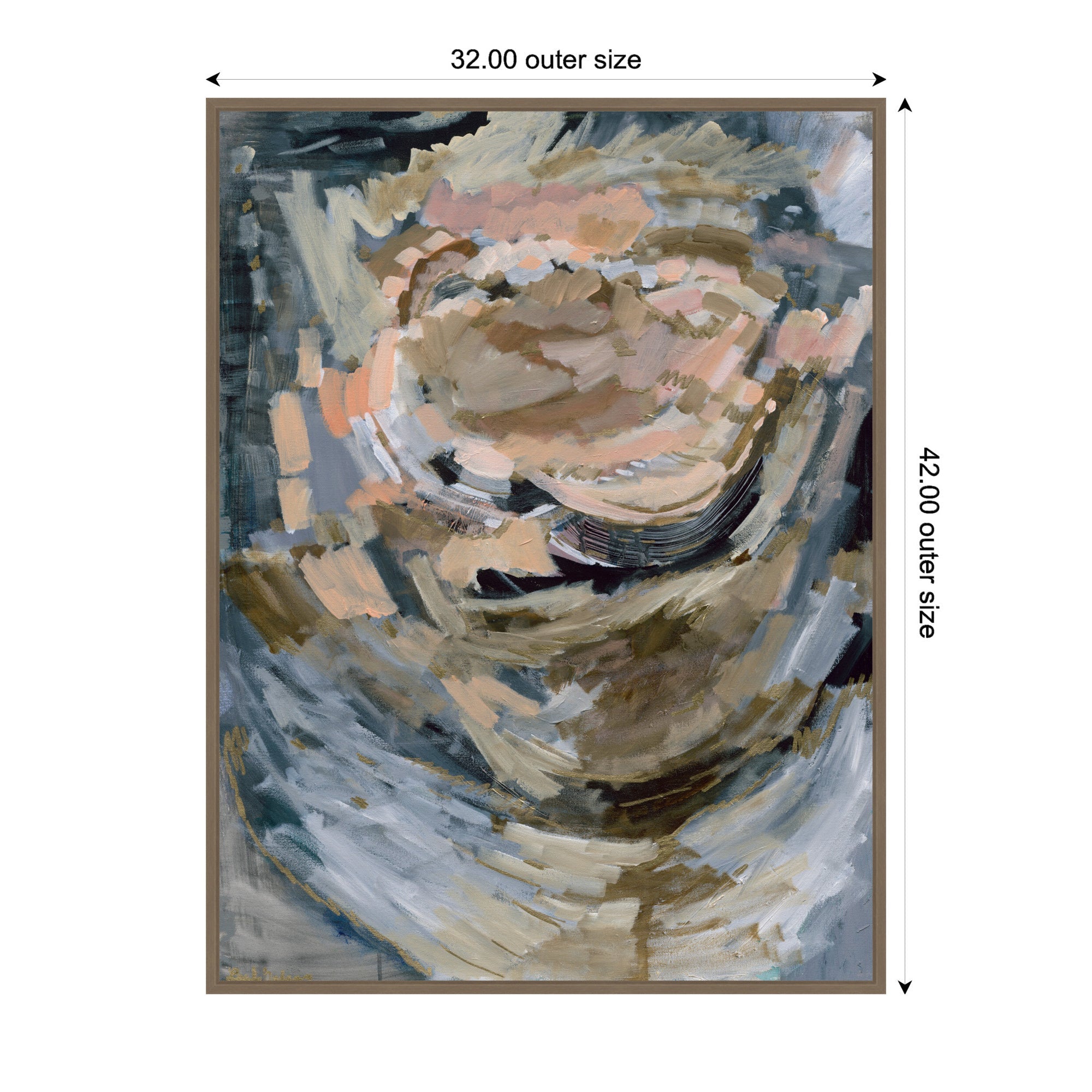 Sylvie Revival Print Framed Canvas by Leah Nadeau