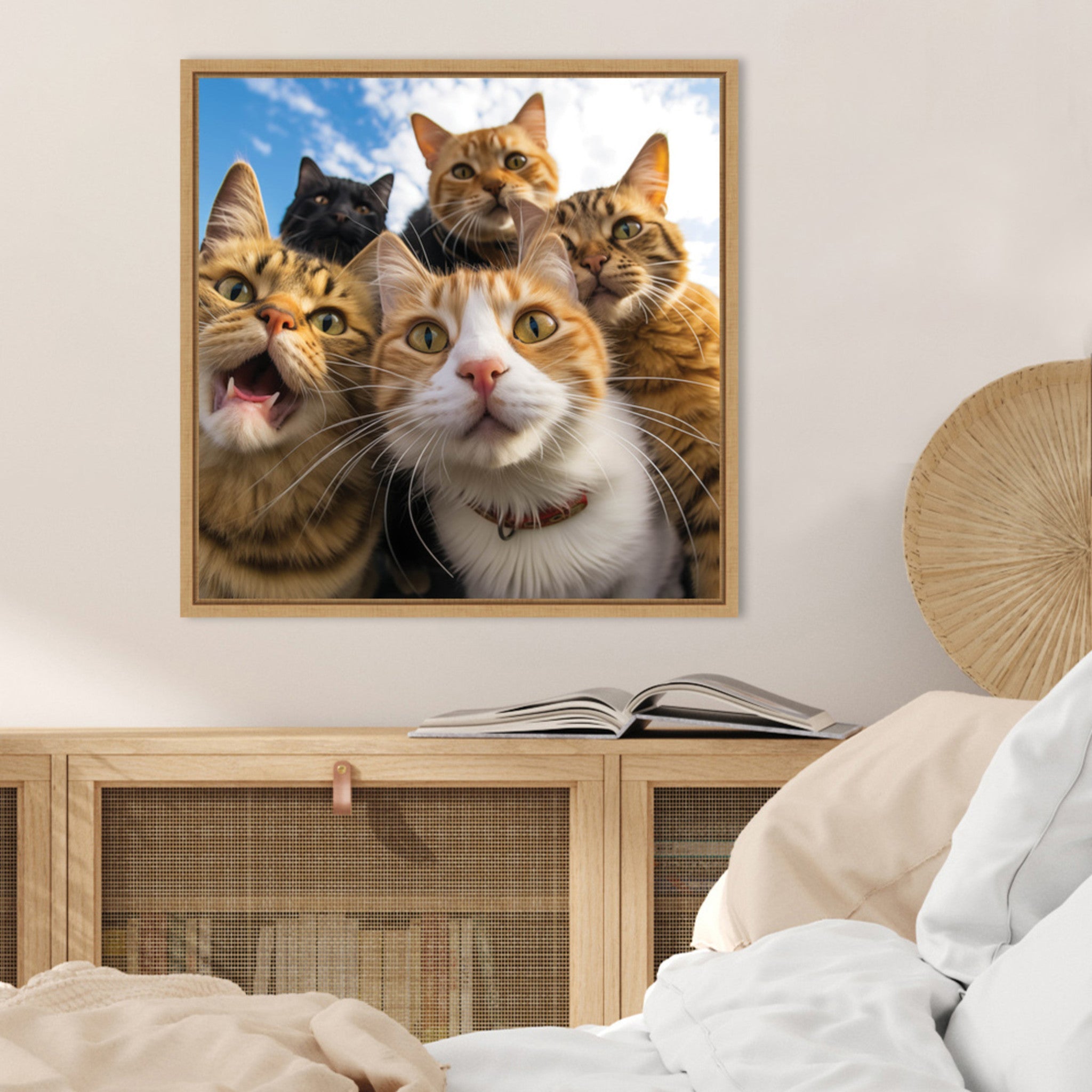 Funny Cat Selfie by The Creative Bunch Studio