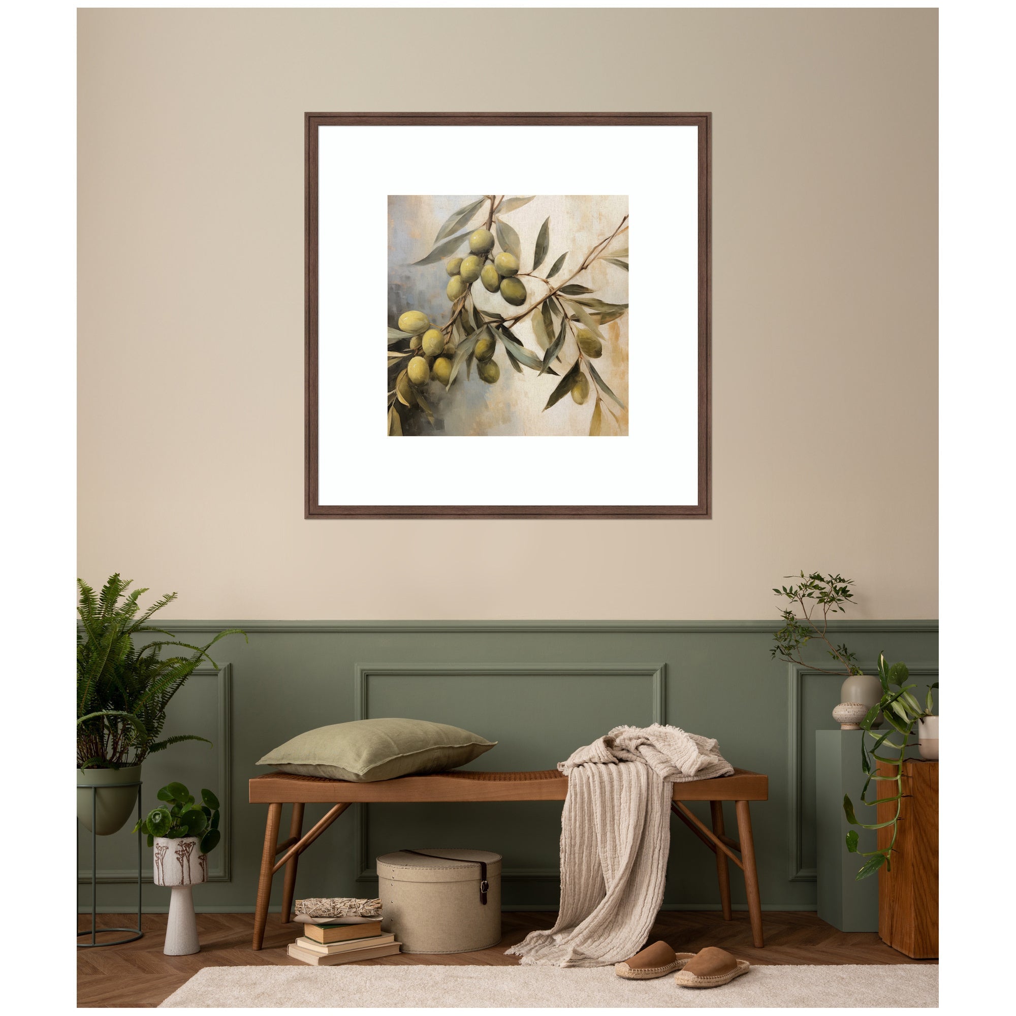 Olive Tree by The Creative Bunch Studio Framed Wall Art Print