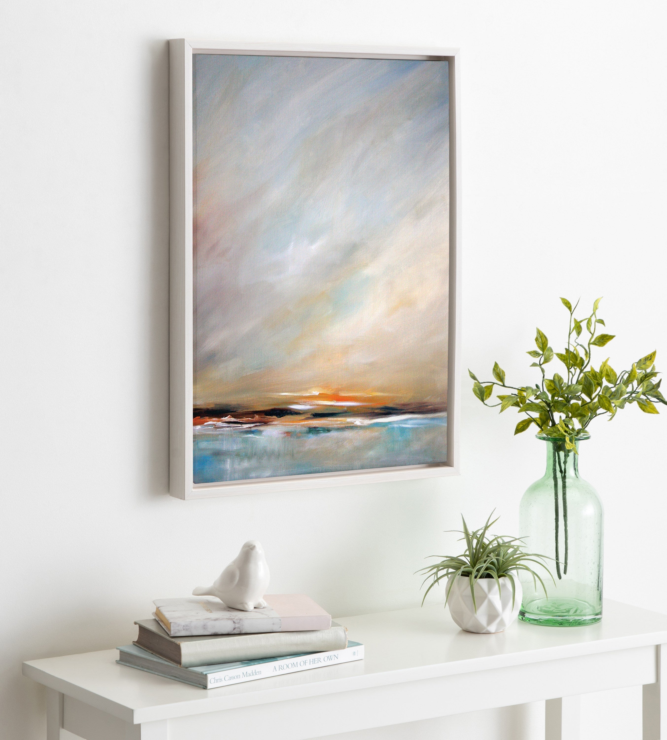 Sylvie Day's End Framed Canvas by Mary Sparrow