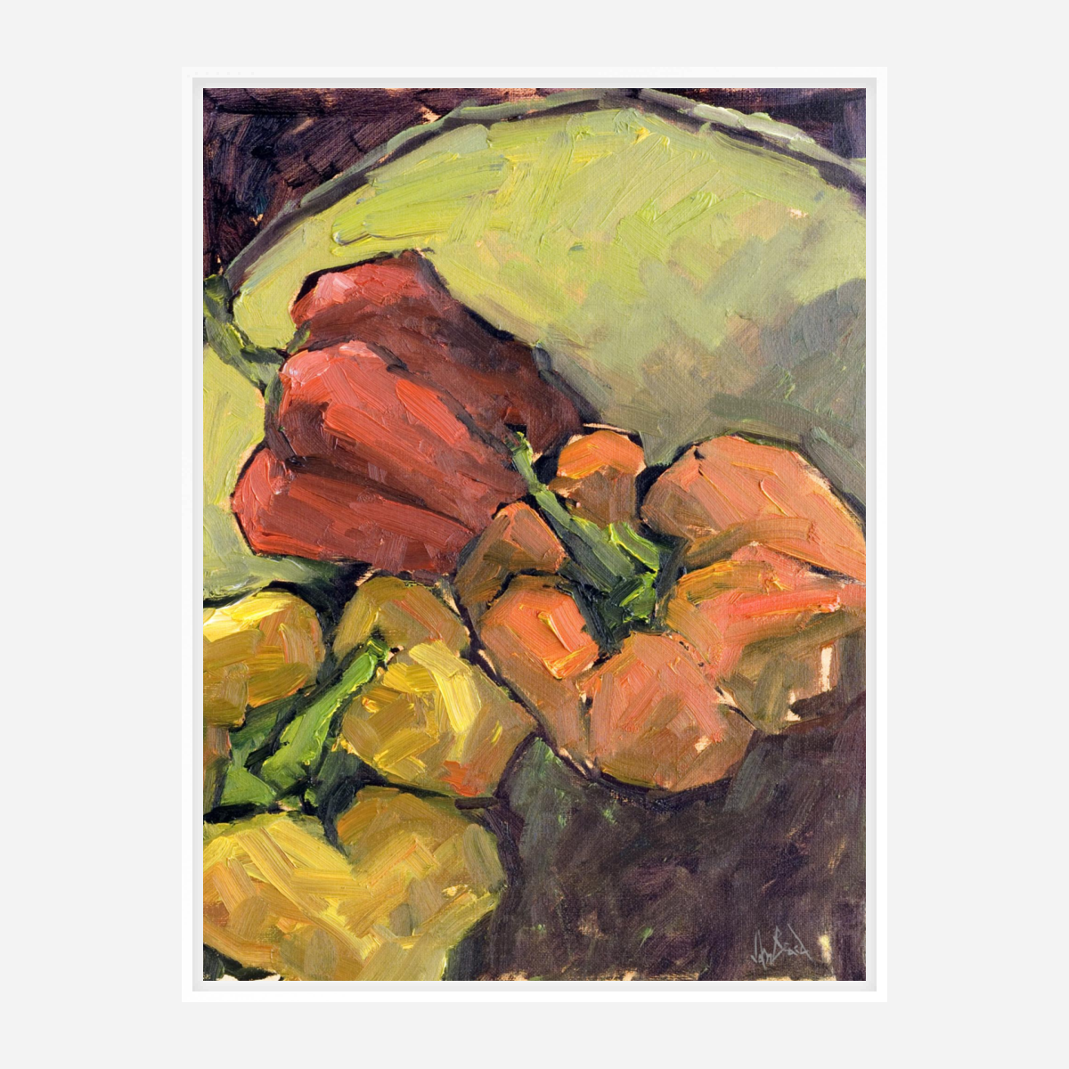 Delicious Artist Enhanced Canvas Print by John Beard Collection - product image 6 for Resin Society