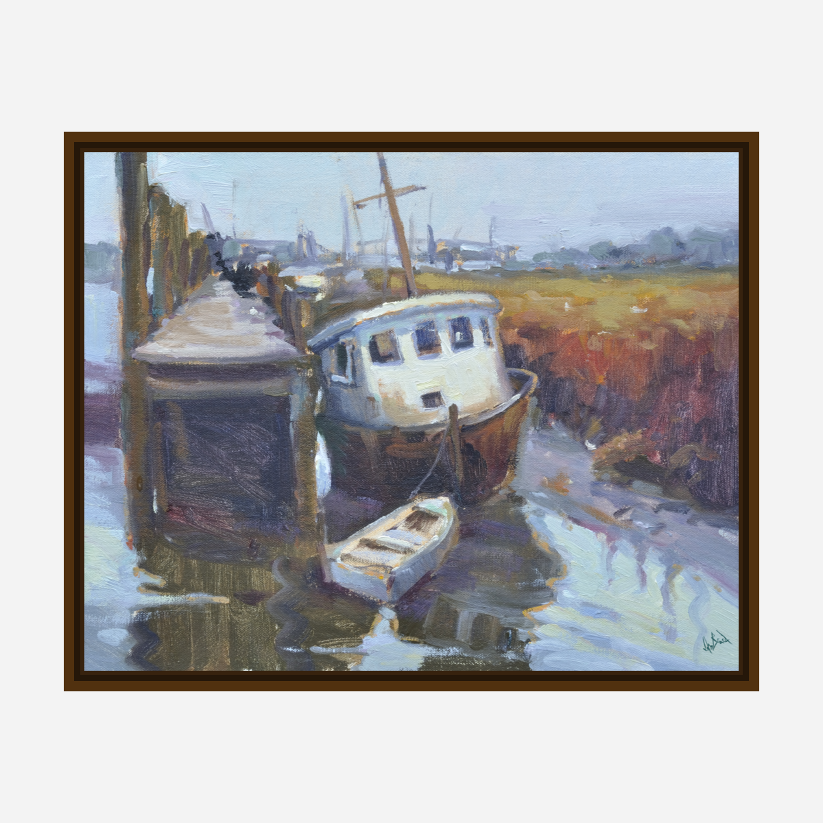 Dingy Artist Enhanced Canvas Print by John Beard Collection - product image 7 for Resin Society
