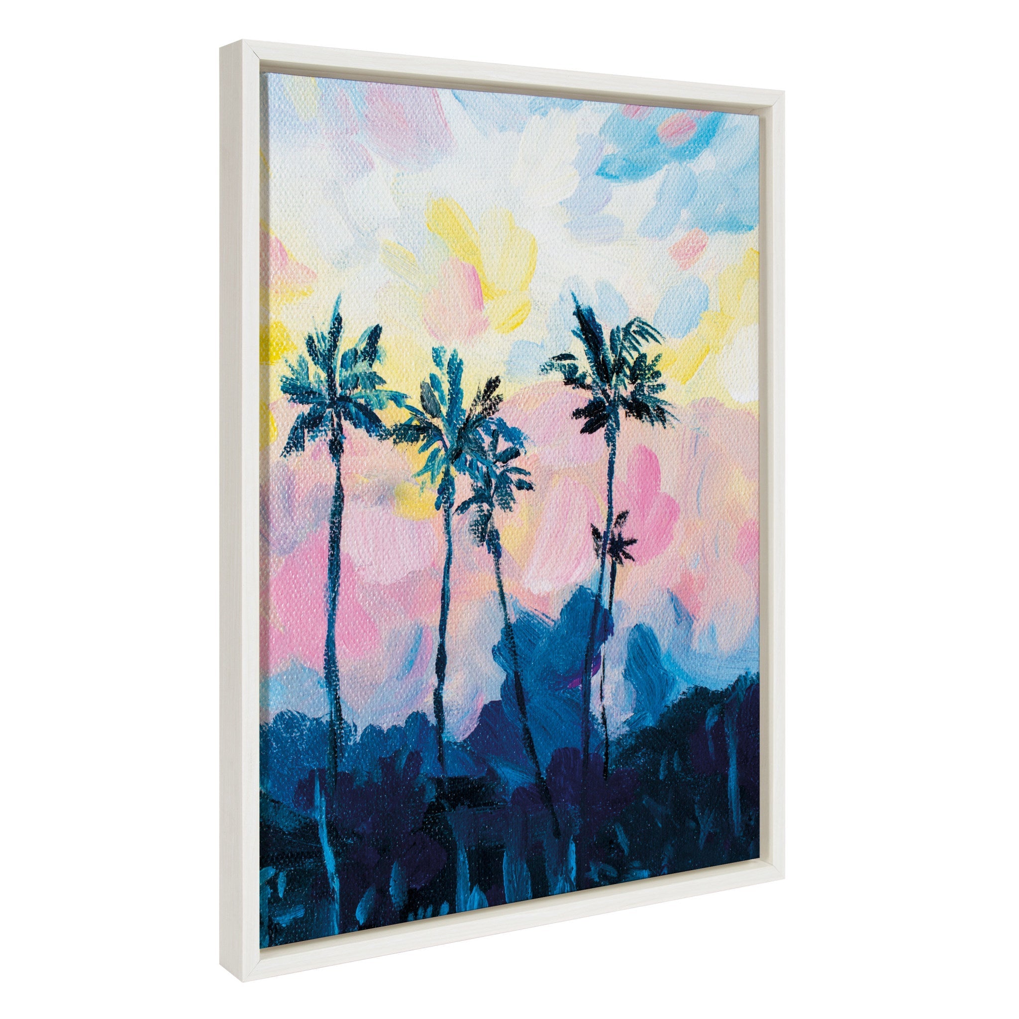 Sylvie Apache Junction Sunset Framed Canvas by Rachel Christopoulos by kateandlaurel - product image 2 for Resin Society