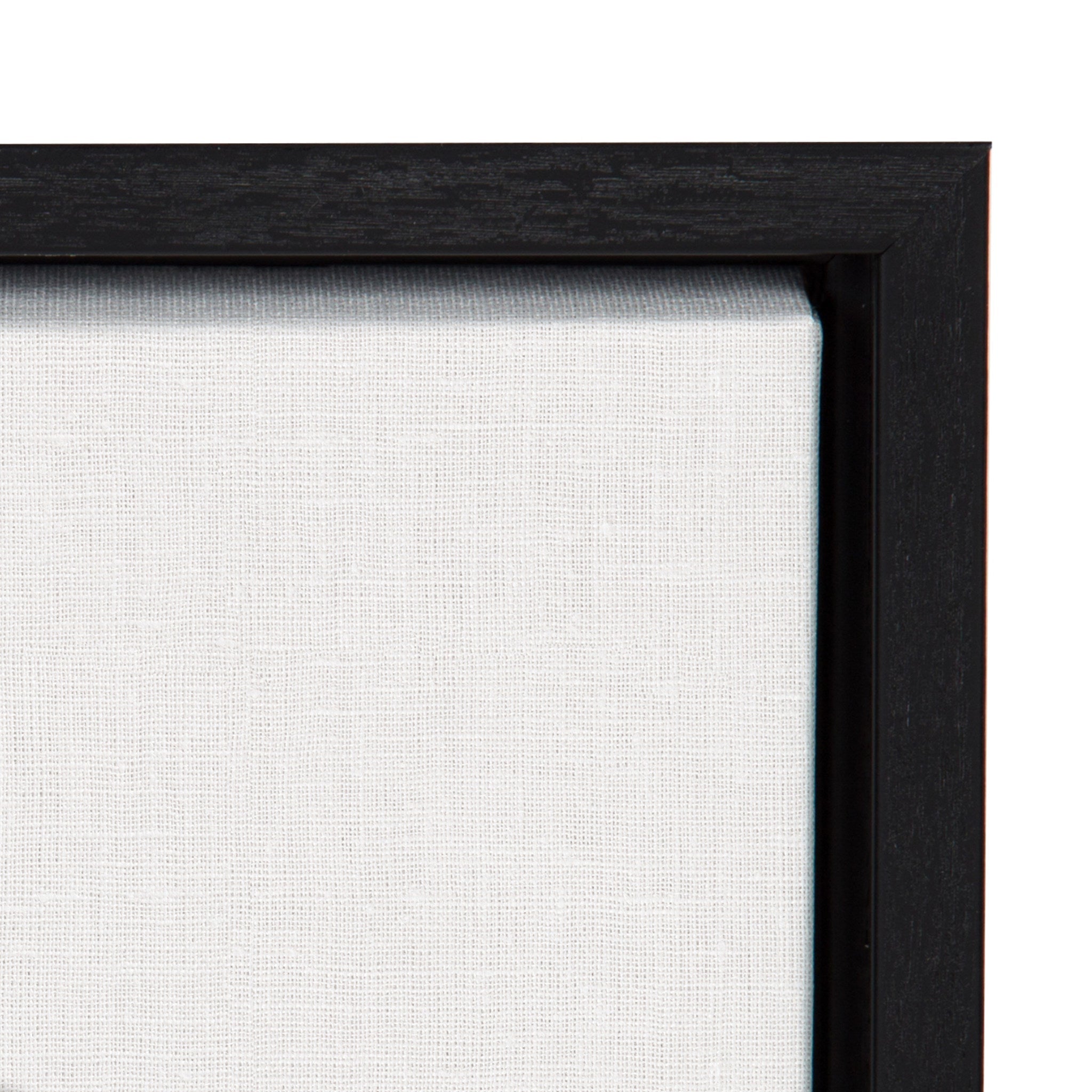 Sylvie Horizontal Golf Ball Portrait Framed Canvas, Black 18x24 by kateandlaurel - product image 3 for Resin Society