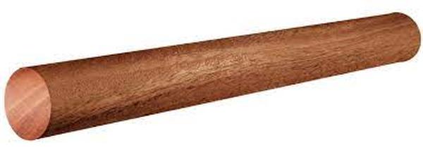 VENTRAL 3/4 Inch Mahogany Dowel Rod Sticks Unfinished Wood for Hobby Crafts