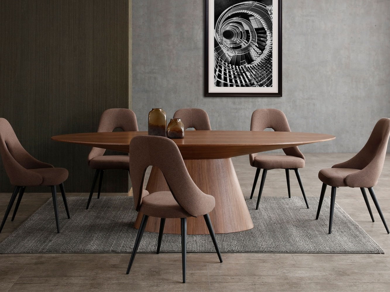 Bruno Dining Table detail image - Resin Society