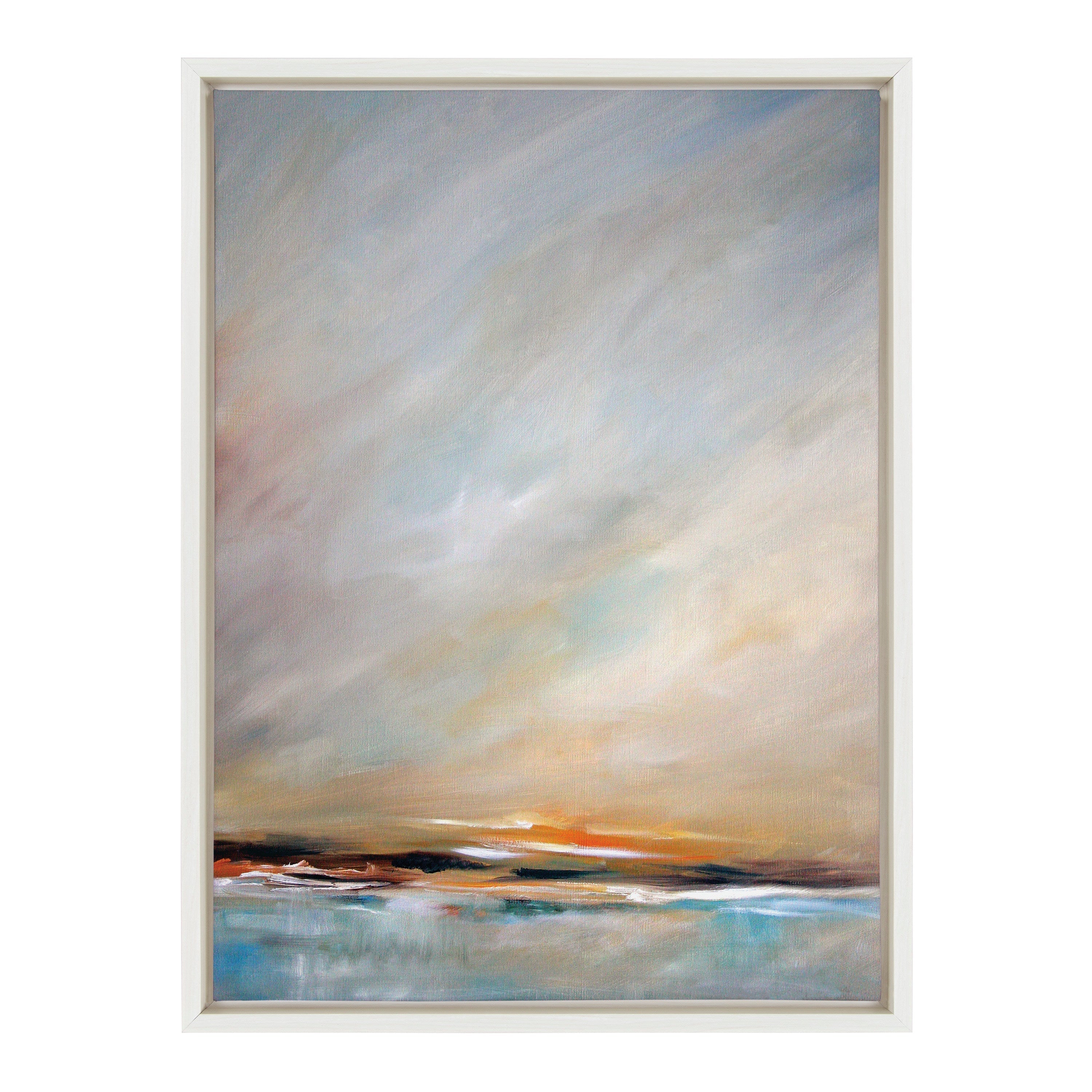 Sylvie Day's End Framed Canvas by Mary Sparrow